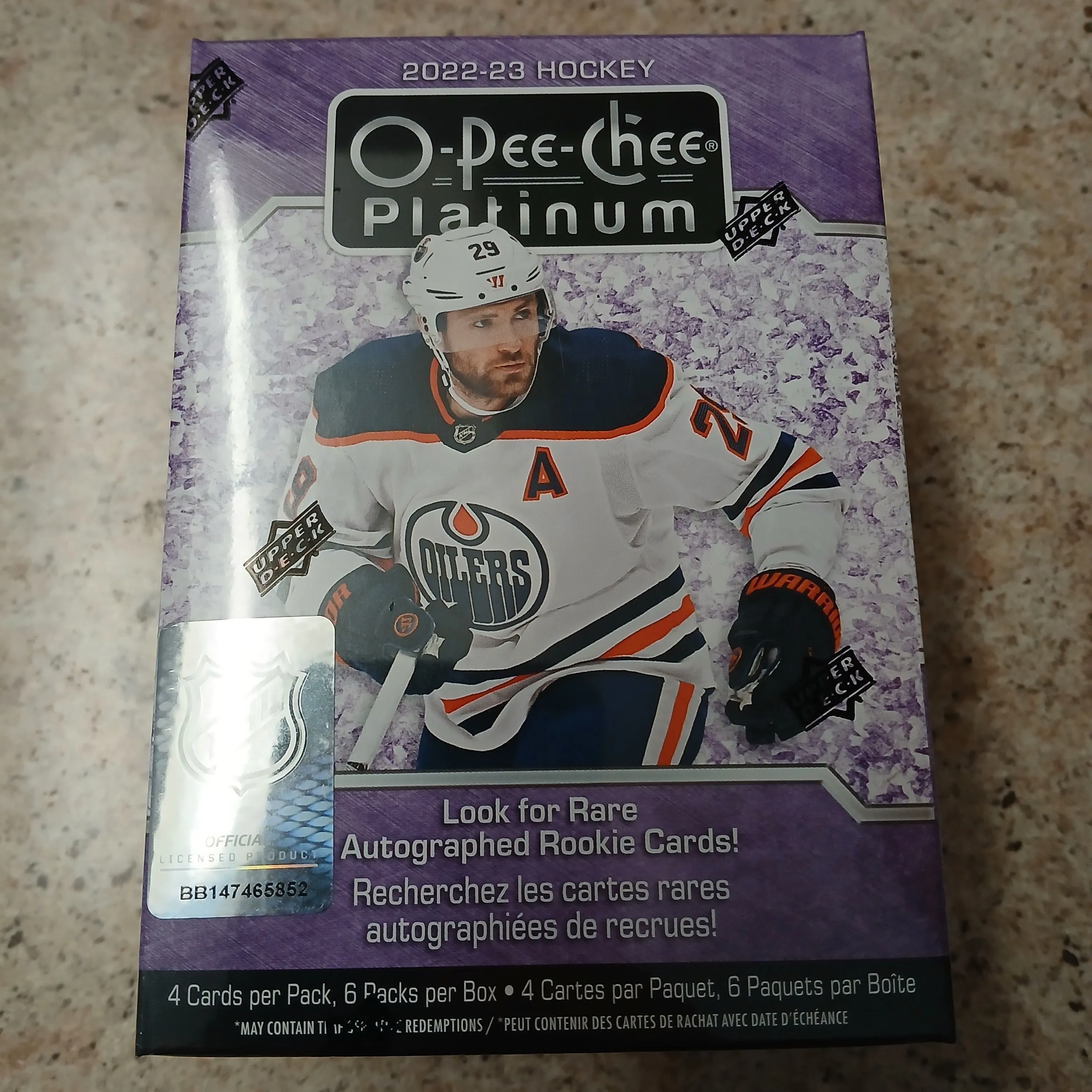 Product image for 2022-23 O Pee Chee Platinum Blaster Ripped and Shipped 