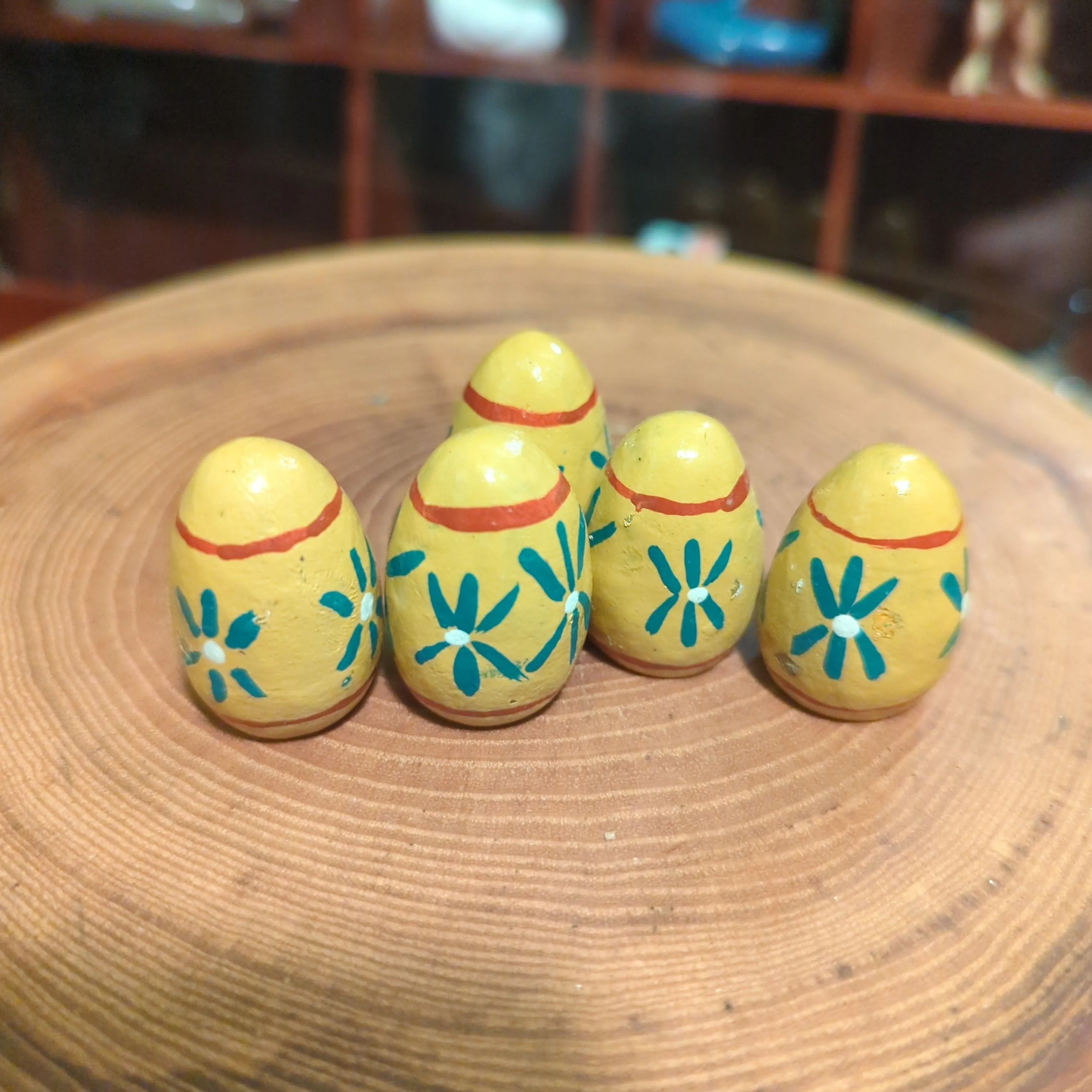 Product image for Hand Painted wooden eggs