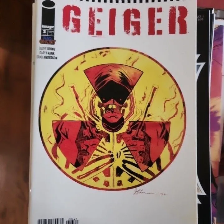 Product image for Geiger # 3 NM 1st Print VARIANT Cover Image Comic Book
