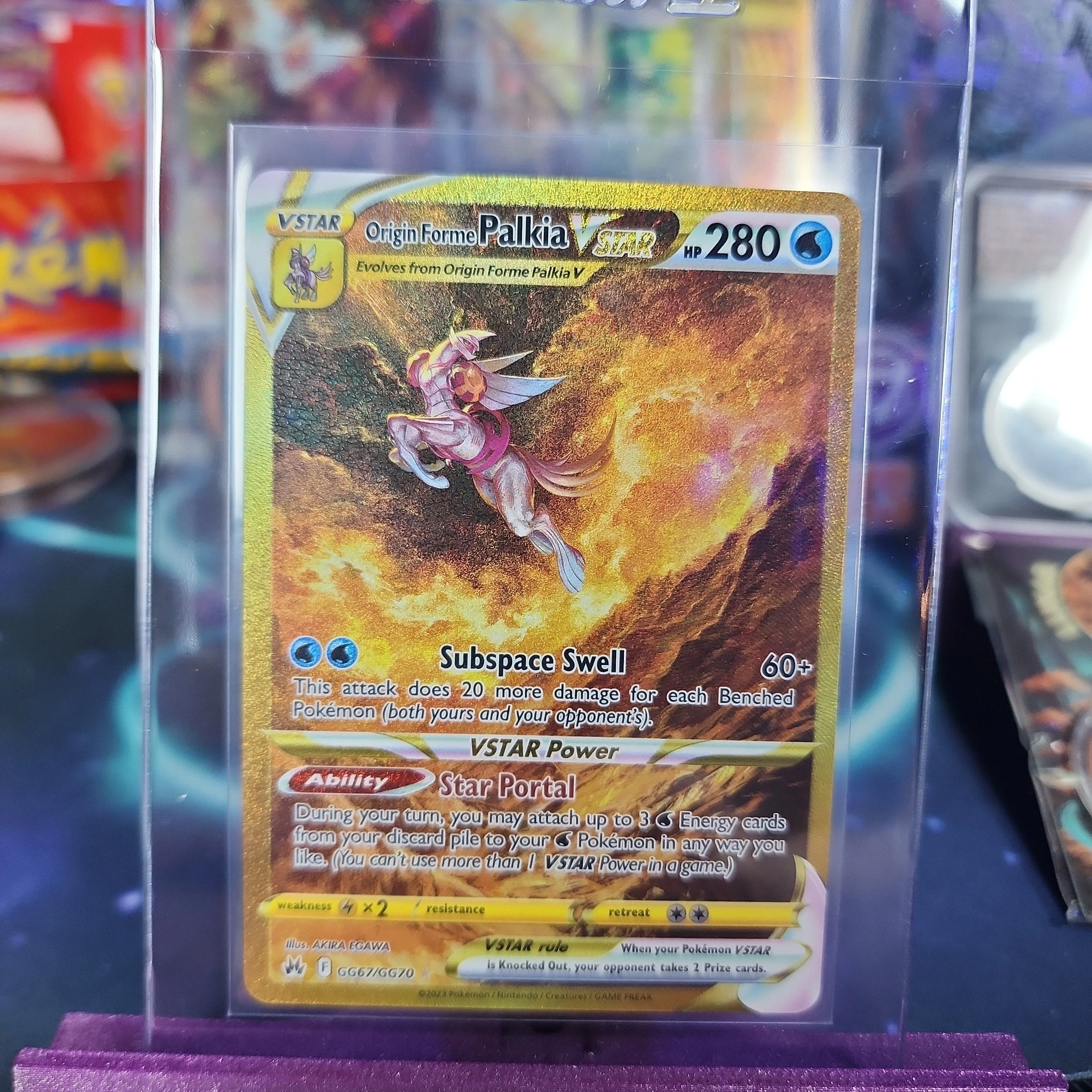 Origin Forme Palkia Vstar Gold GG NM  Whatnot: Shop, Sell, Connect