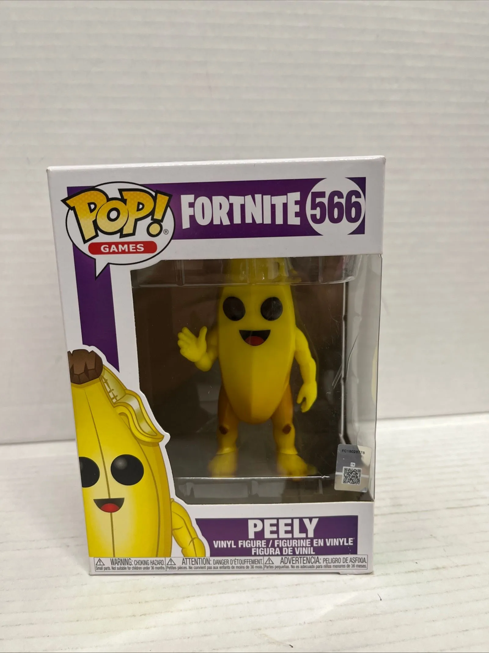 Product image for Funko Pop! Games #566 Peely Banana Vinyl Figure Fortnite Collectible