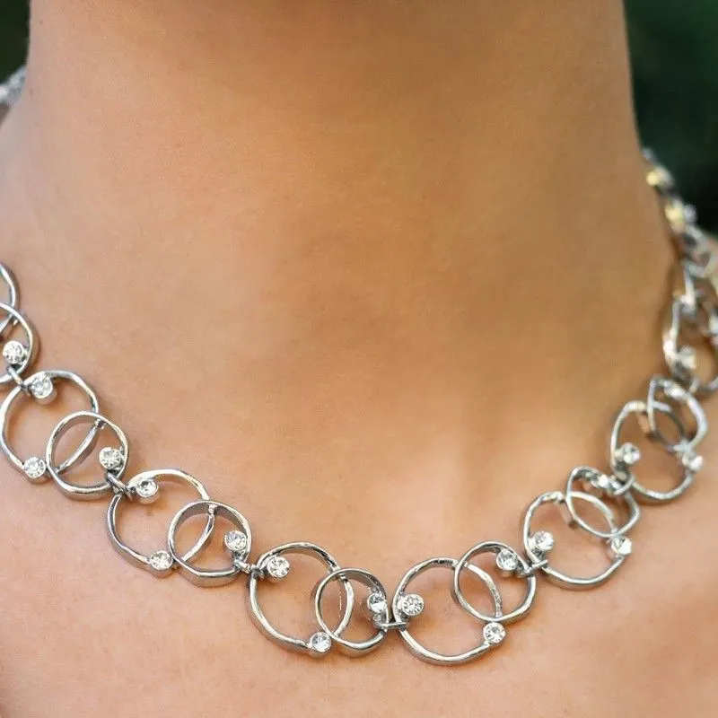 Product image for silver chocker