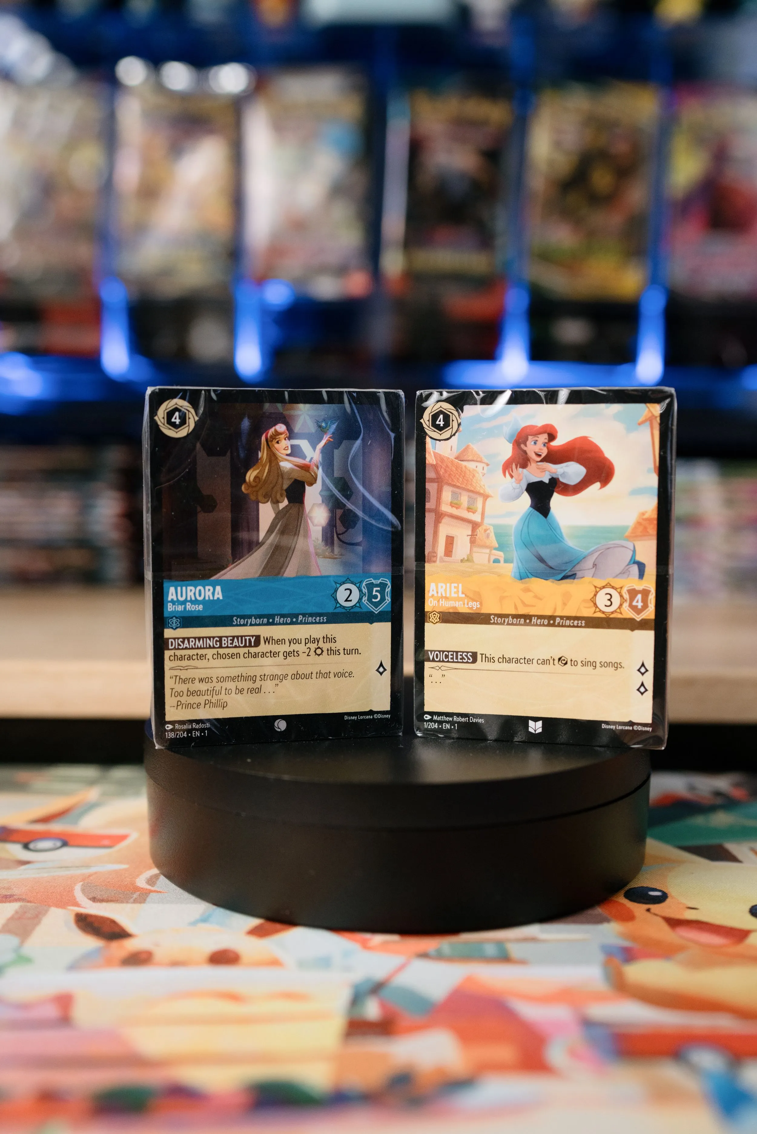 LORCANA First Chapter Sapphire and Steel Starter Deck + Amber and Amethyst  Starter Deck (total of 120 sealed cards)  Whatnot: Shop, Sell, Connect