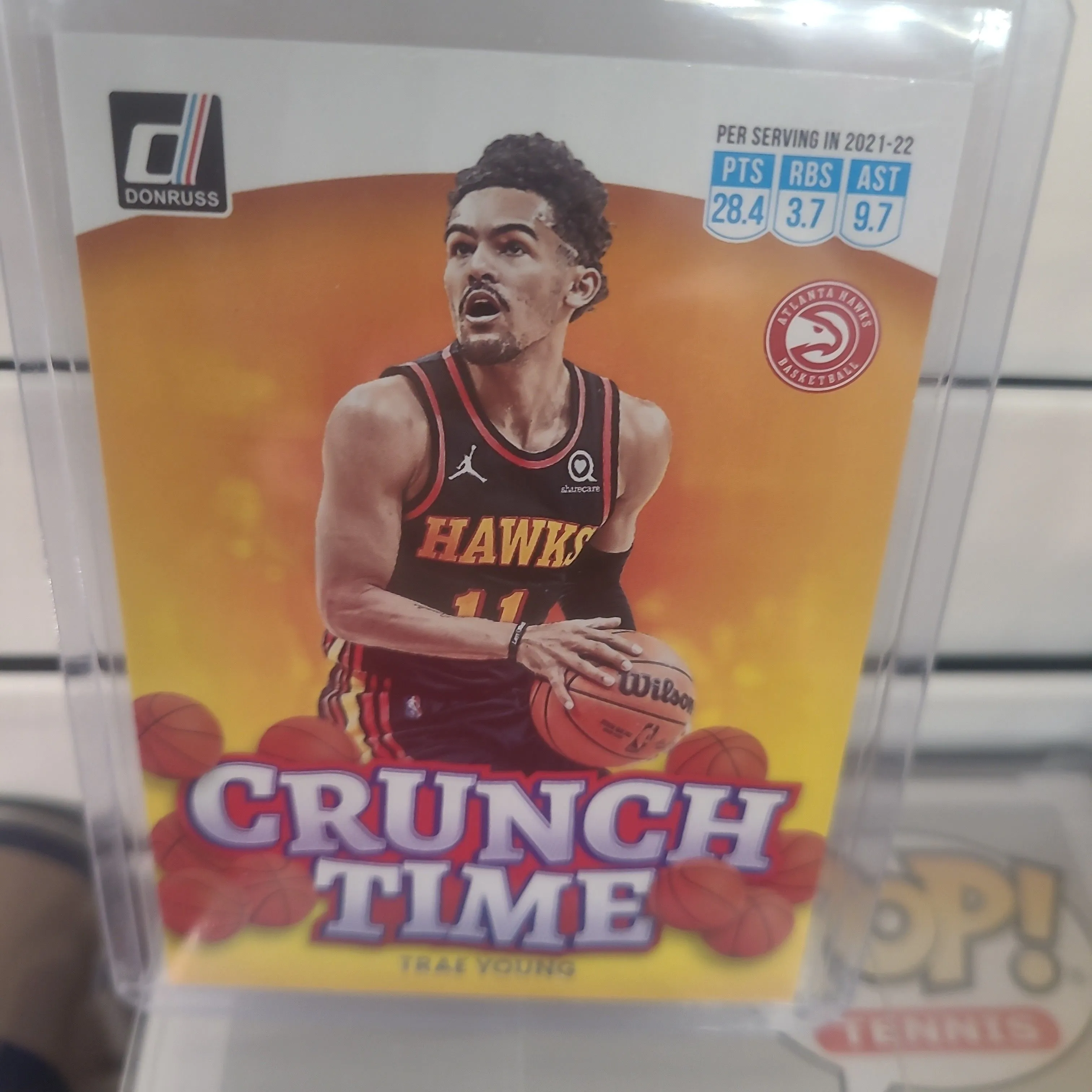 Product image for 2022-23 DonRuss Trae Young No. 2 Crunch Time