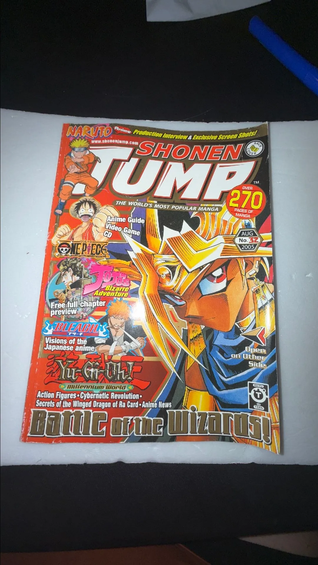 Product image for 2005 Shonen Jump Yu Gi Oh! Manga Magazine Anime Vol 3 Issue 8 No 32 Comic Book