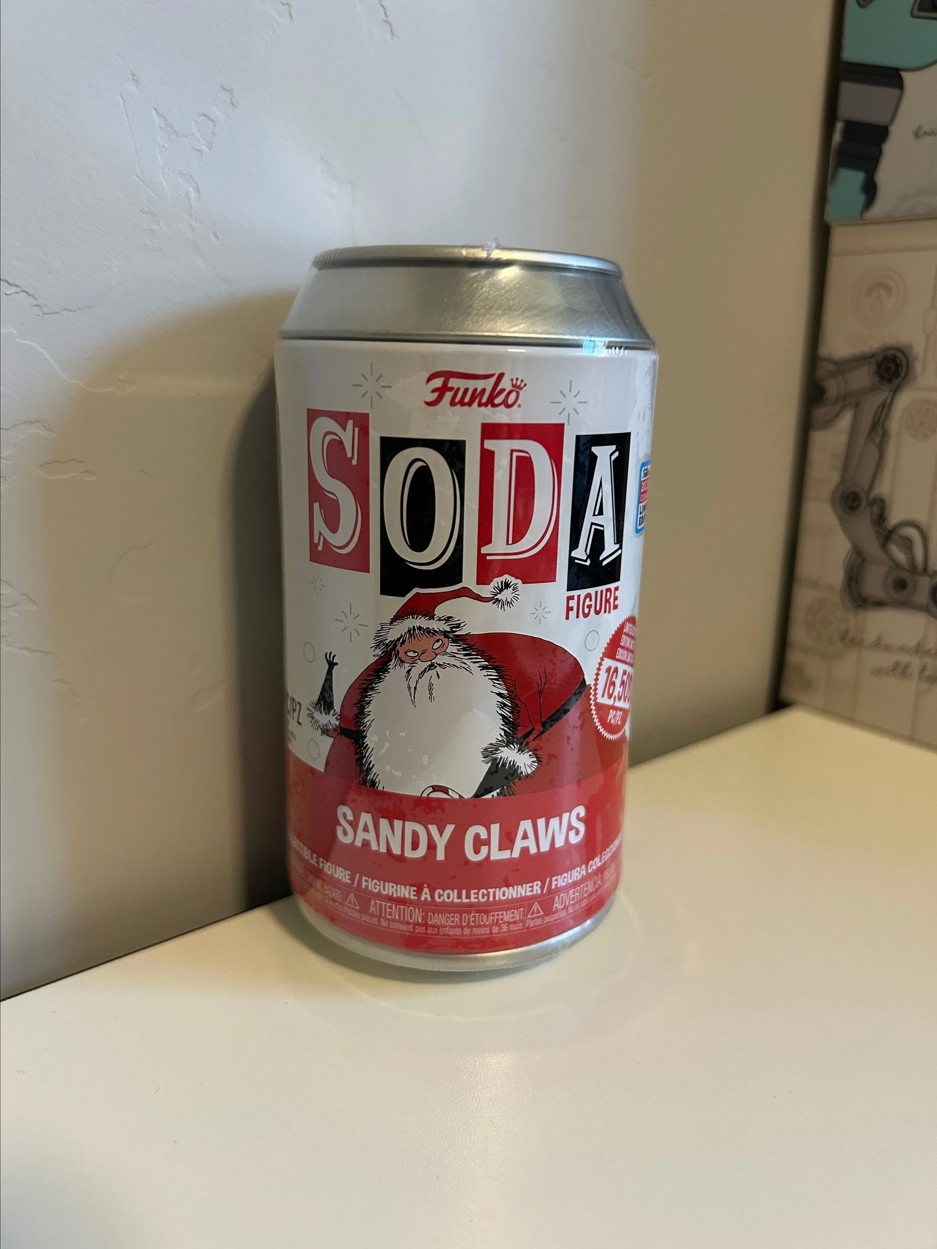 Product image for Sandy Claws Sealed Funko Soda - Disney