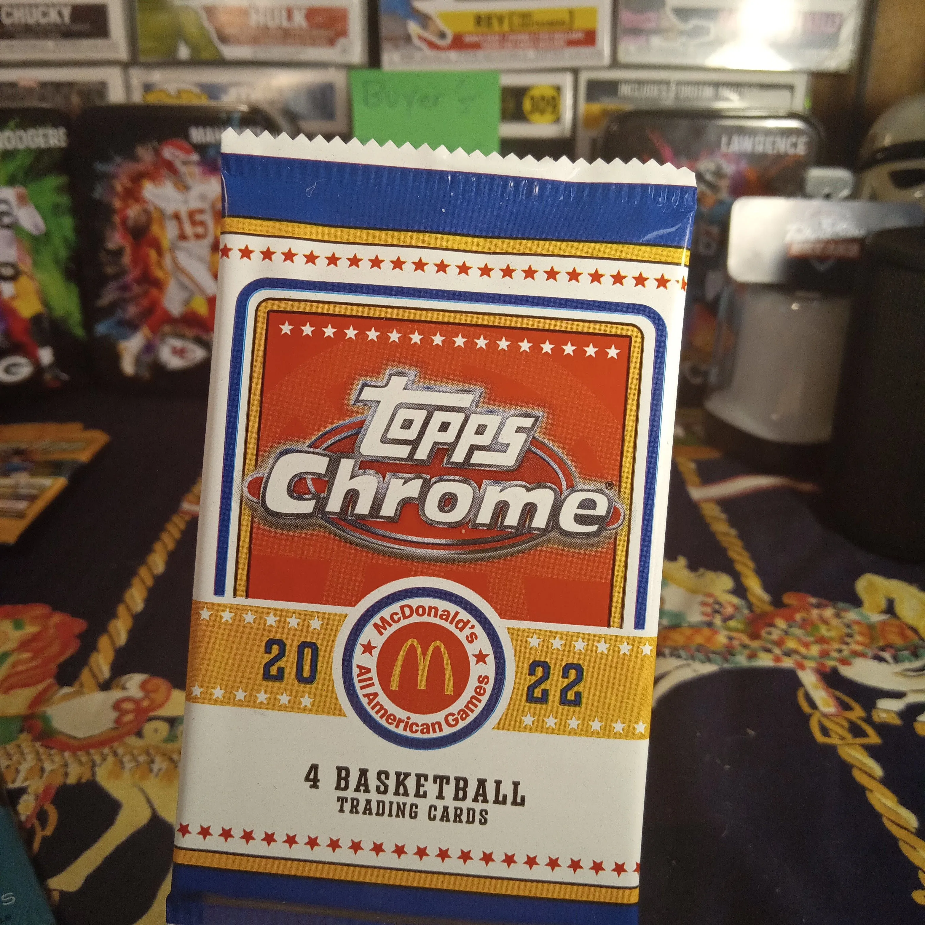 Product image for 2022 Topps Chrome McDonald's All American pack