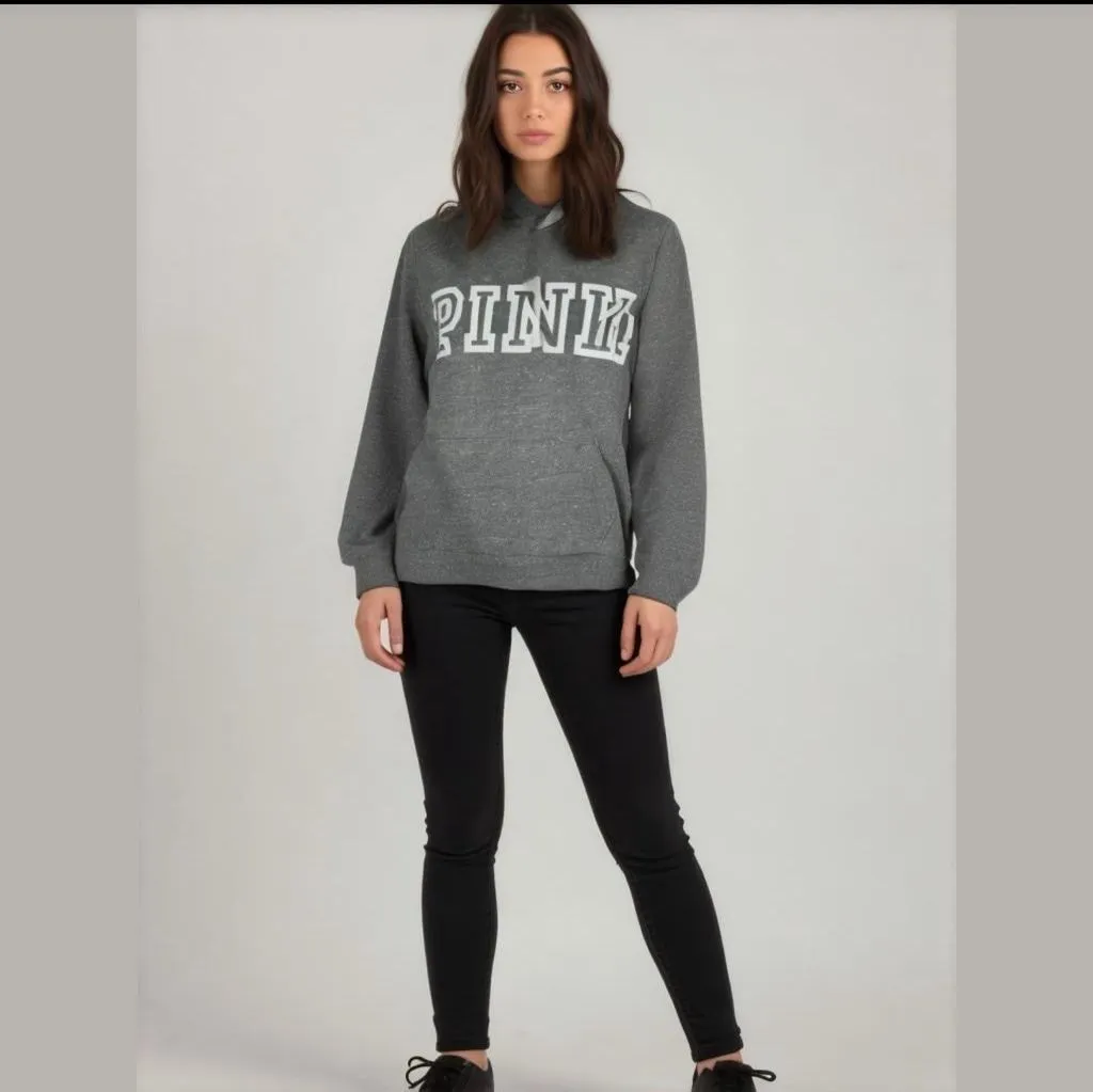 Product image for Women's PINK Victoria's Secret Hoodie Size M Gray