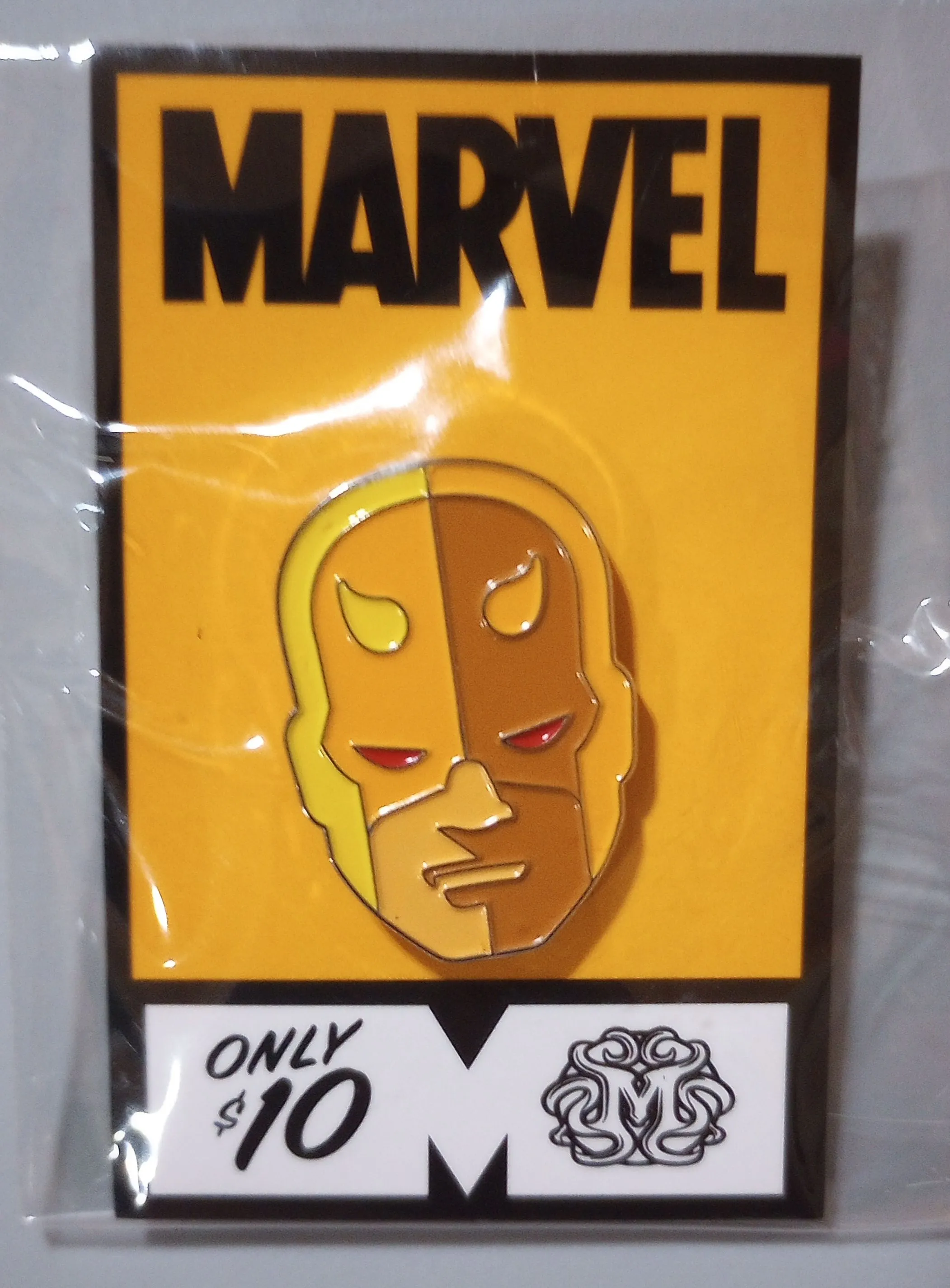 Product image for MONDO x MARVEL Daredevil Tom Whalen Enamel Pin - Variant Edition