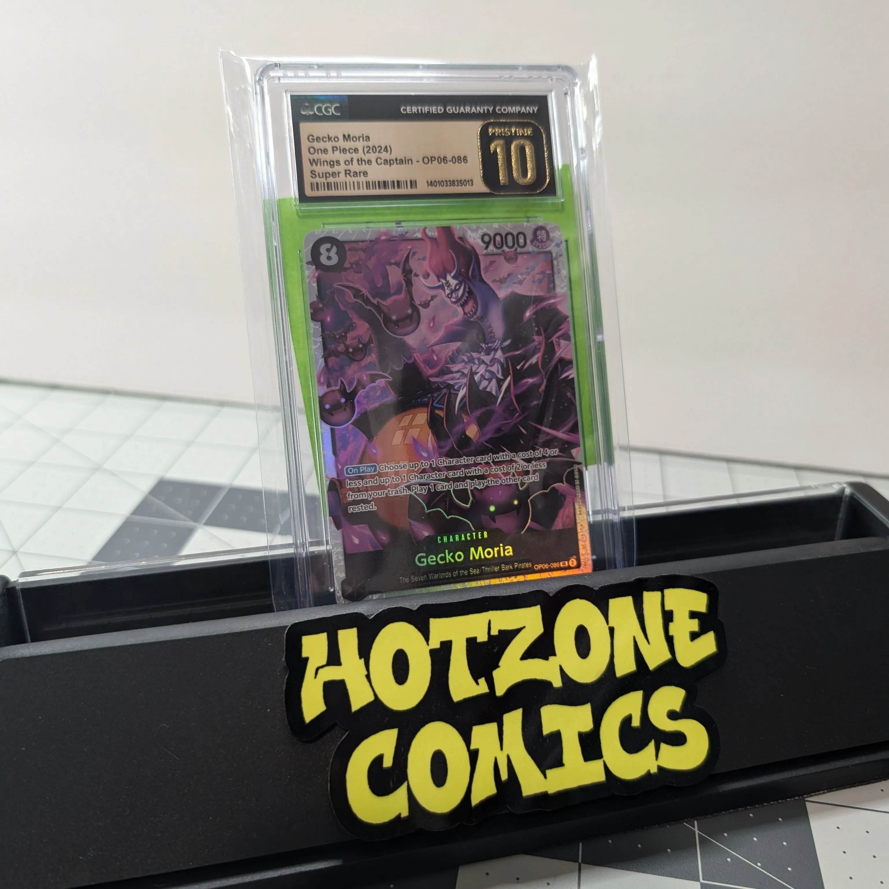 Product image for Gecko Moria OP06-086 CGC PRISTINE 10
