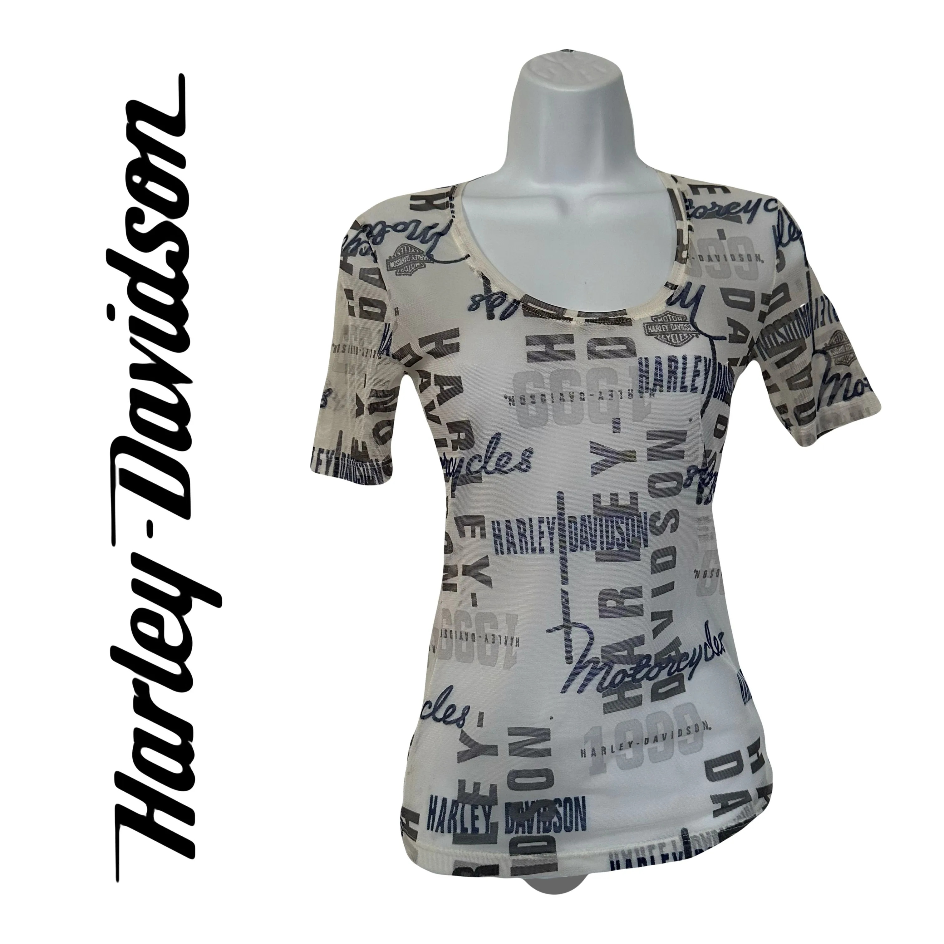 Product image for Harley Davidson Sm mesh top