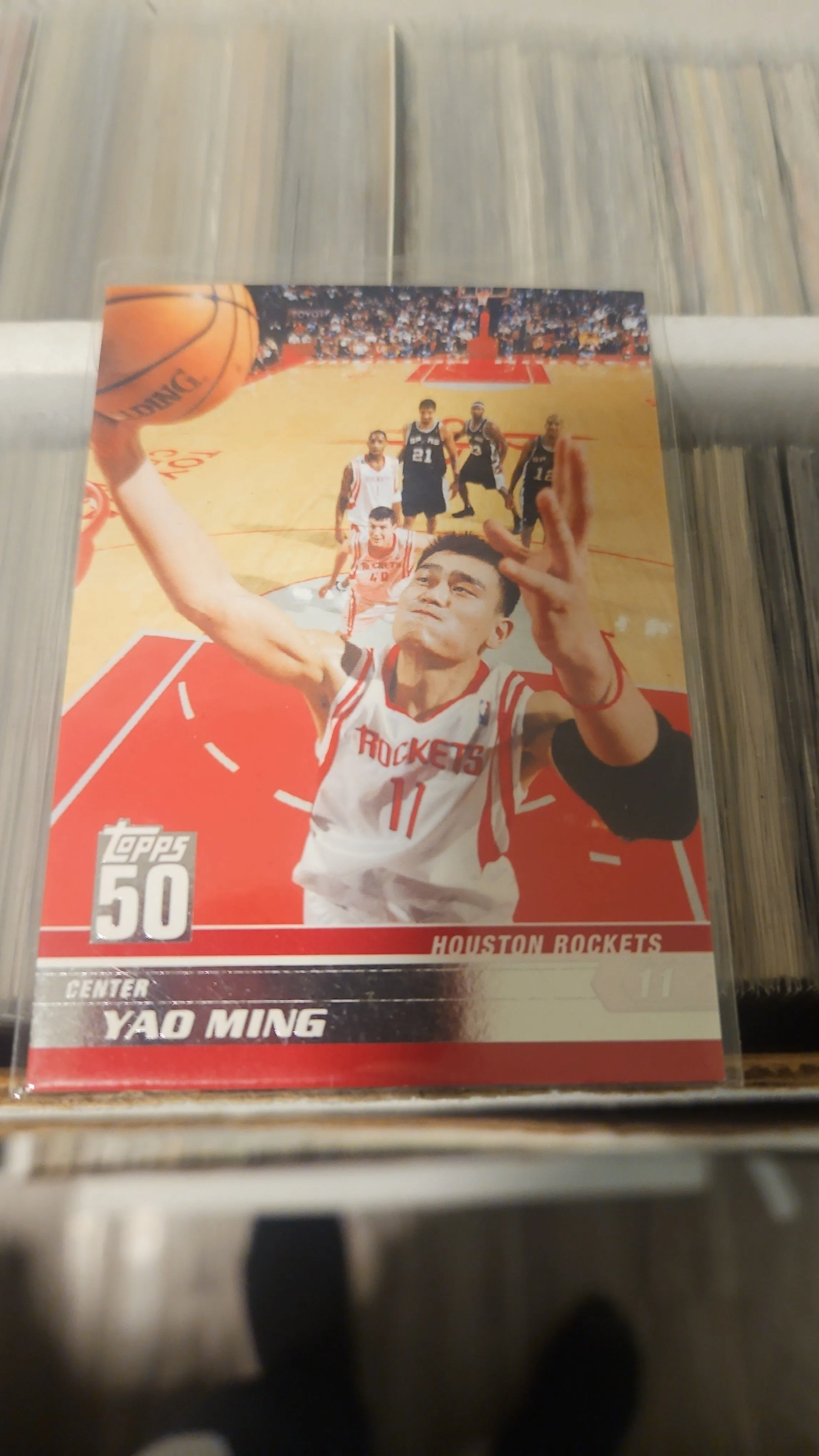 Product image for Yao Ming Insert Rockets 