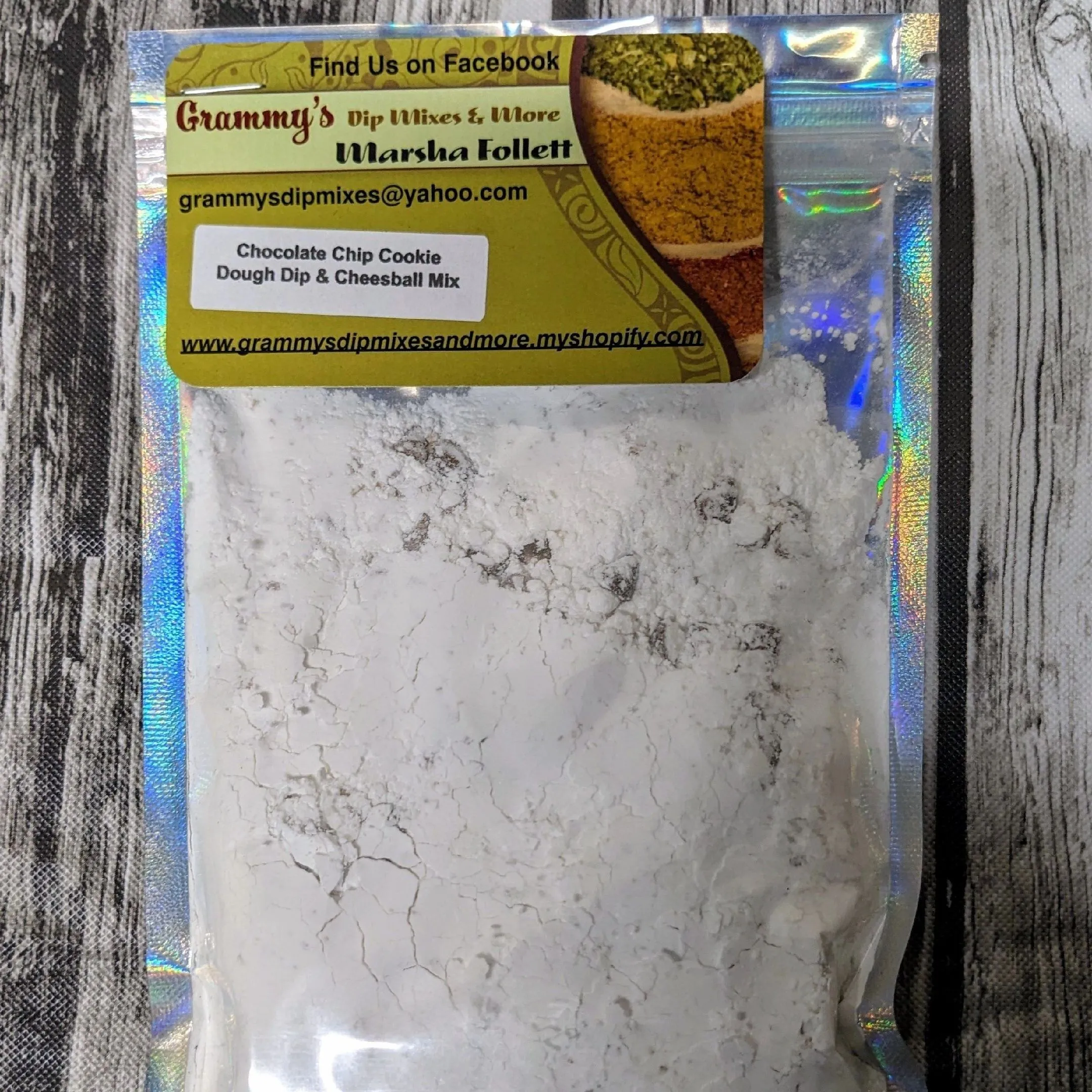 Product image for Chocolate Chip Cookie Dough Dip Mix