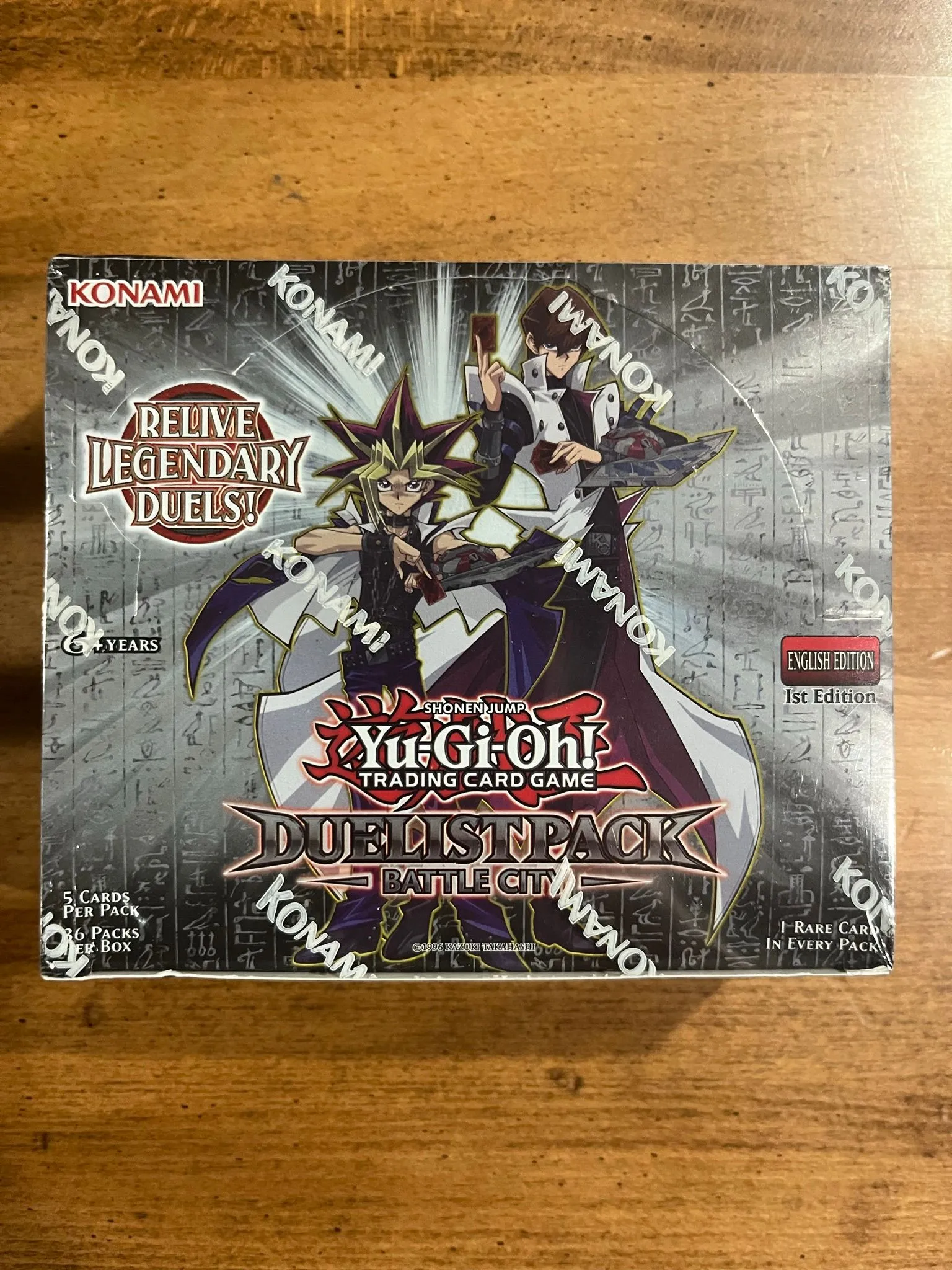 0) 0) 1 Duelist Pack Battle City 1st Edition Booster Box  Whatnot: Shop,  Sell, Connect