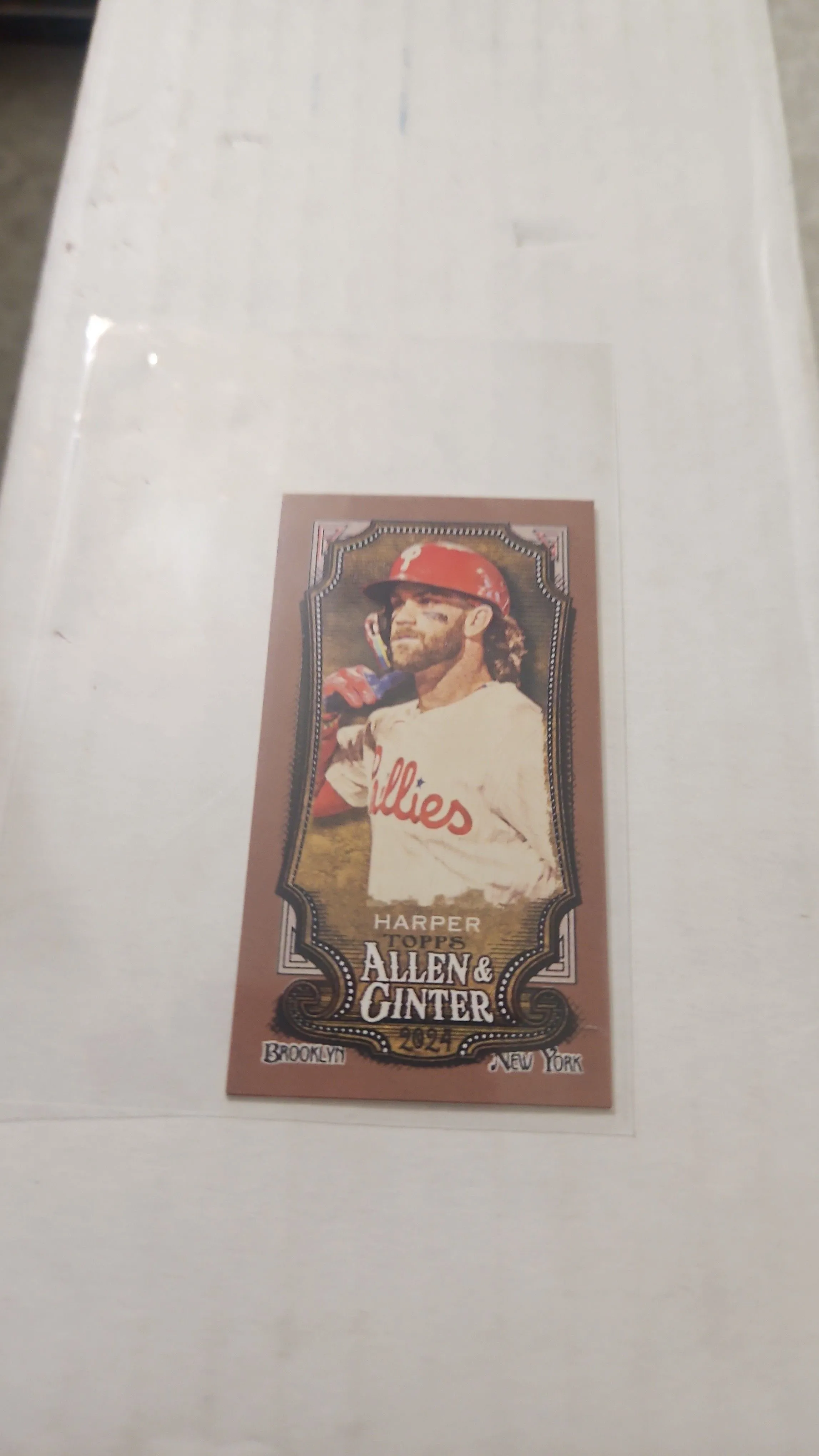 Product image for Bryce Harper 2023 Allen Ginter mini Gold 