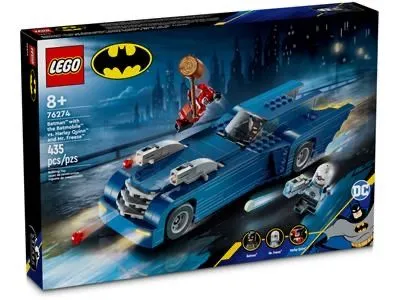 Product image for LEGO 76274 Batman with the Batmobile vs Harley Quinn and Mr. Freeze (damaged box)
