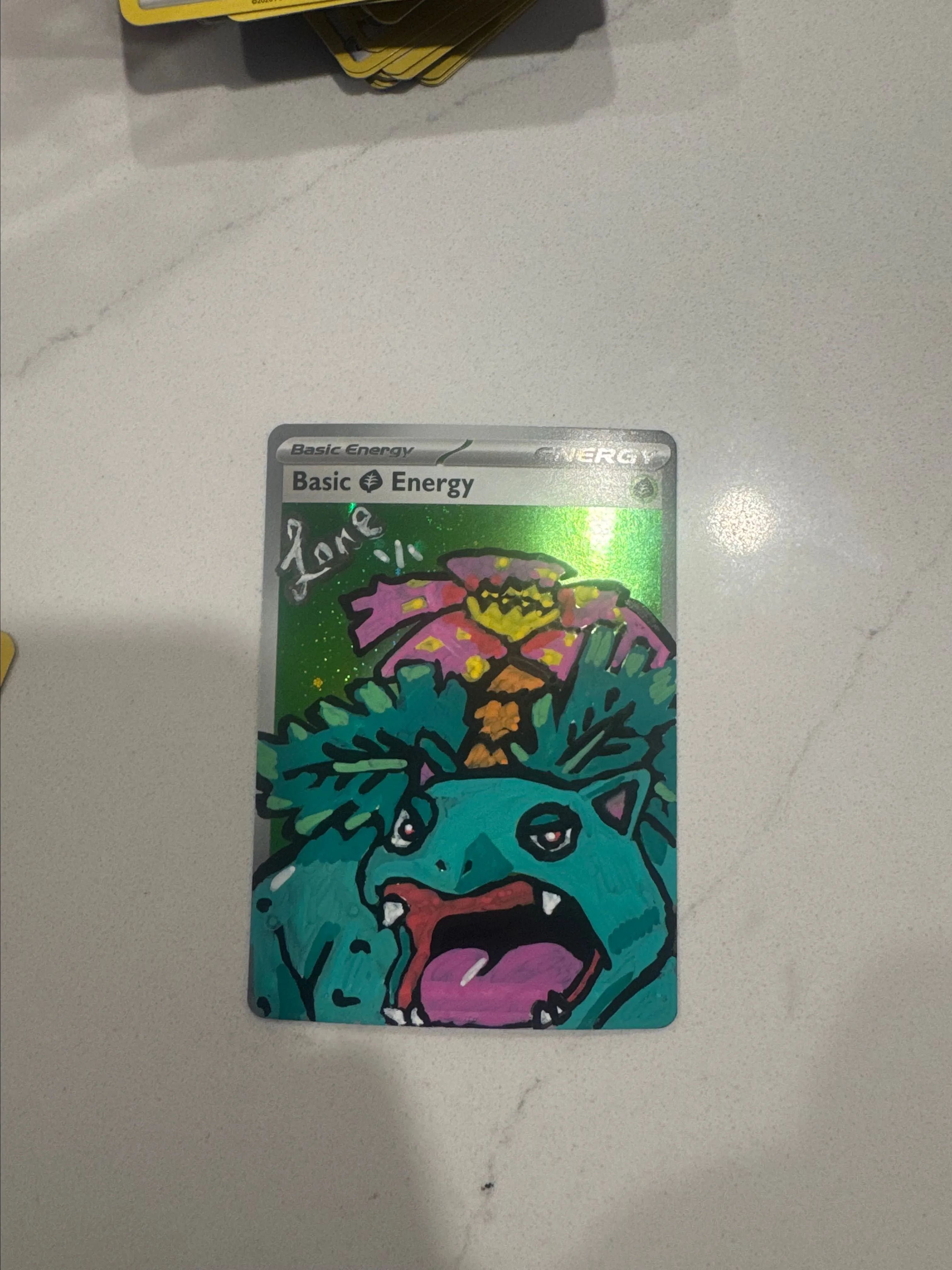 Product image for Custom W/ Color on Holo