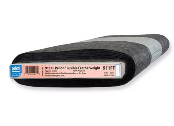 Product image for Pellon® 911FF Charcoal Fusible Featherweight is a fusible