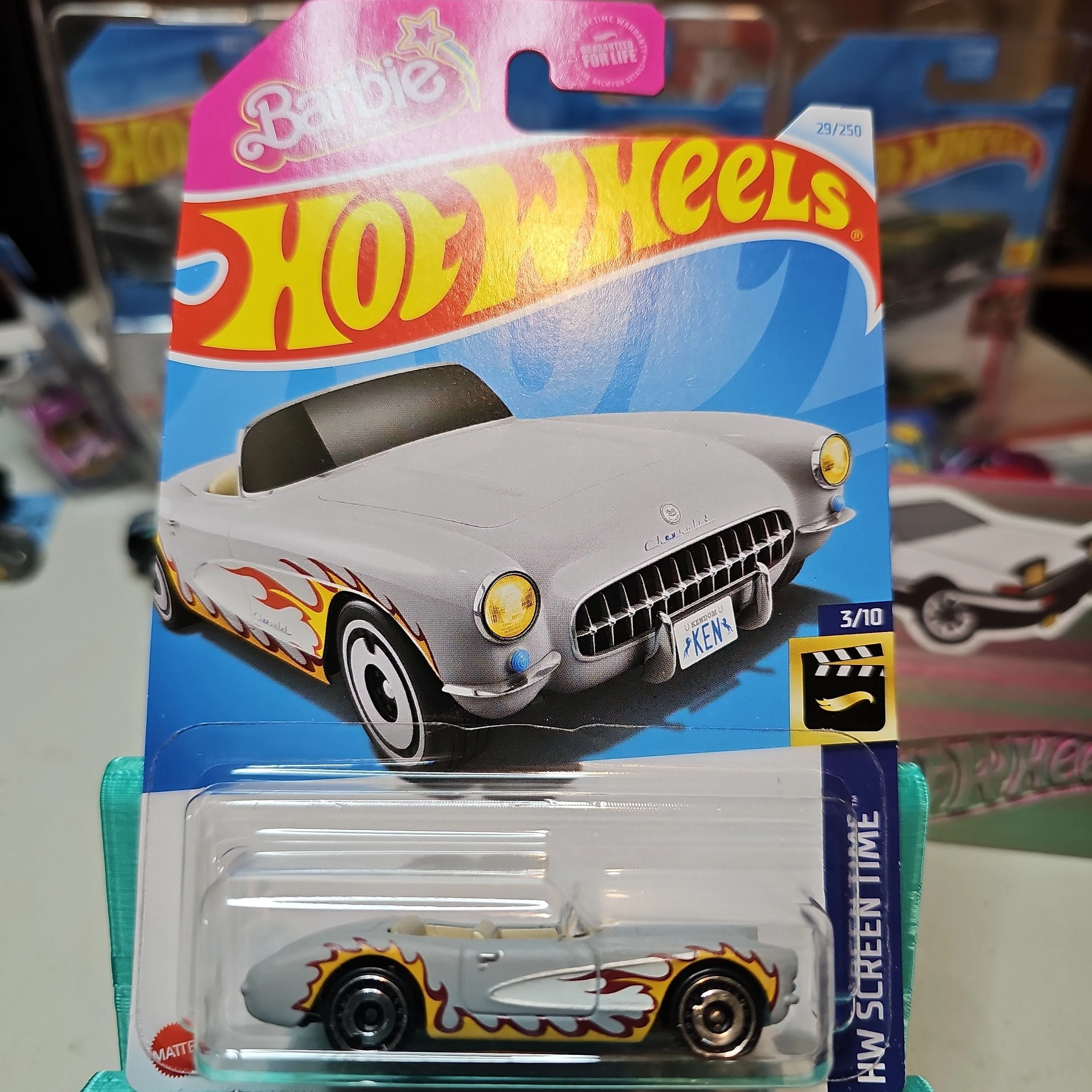 Product image for Barbie the movie 1956 corvette "flames"