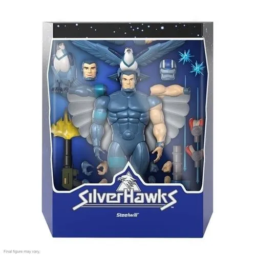 Product image for SilverHawks Ultimates Steelwill 7-Inch Action Figure