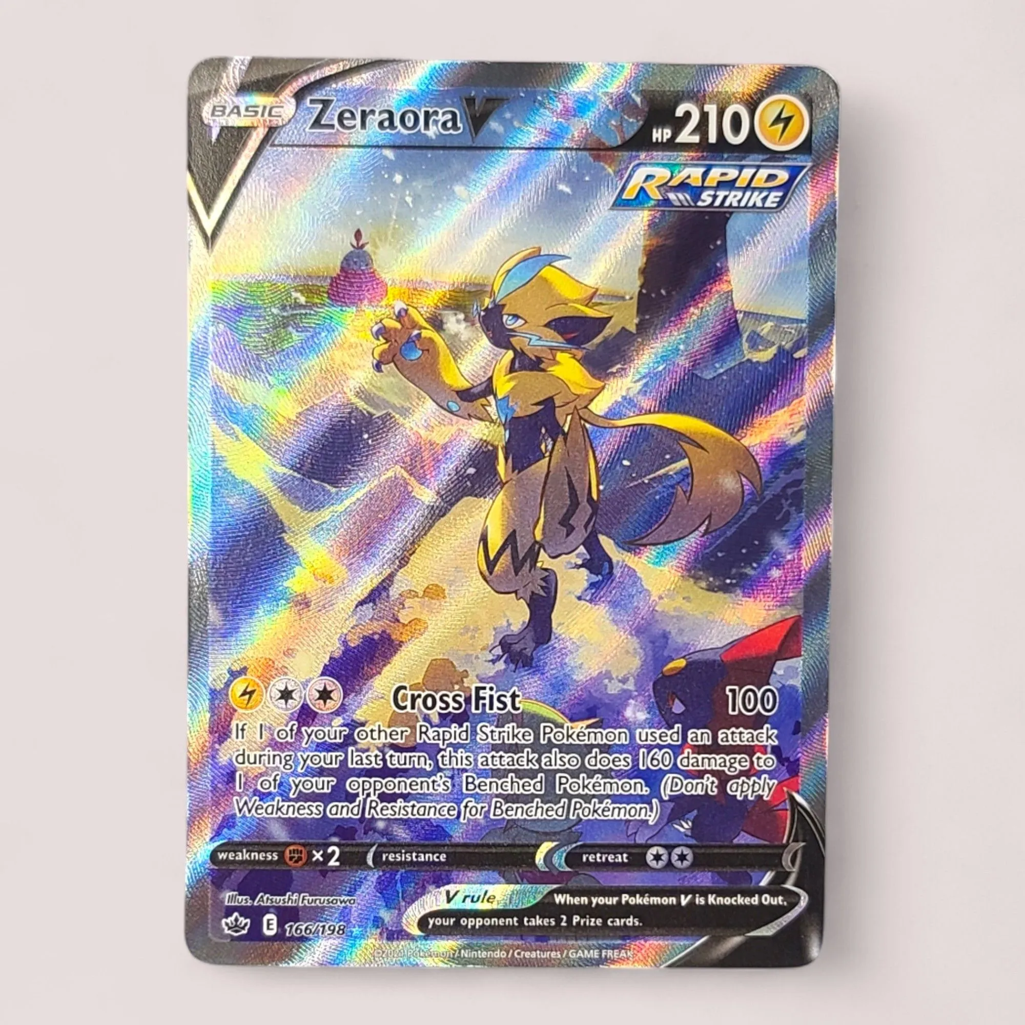 Zeraora V - 166/198  Whatnot: Shop, Sell, Connect