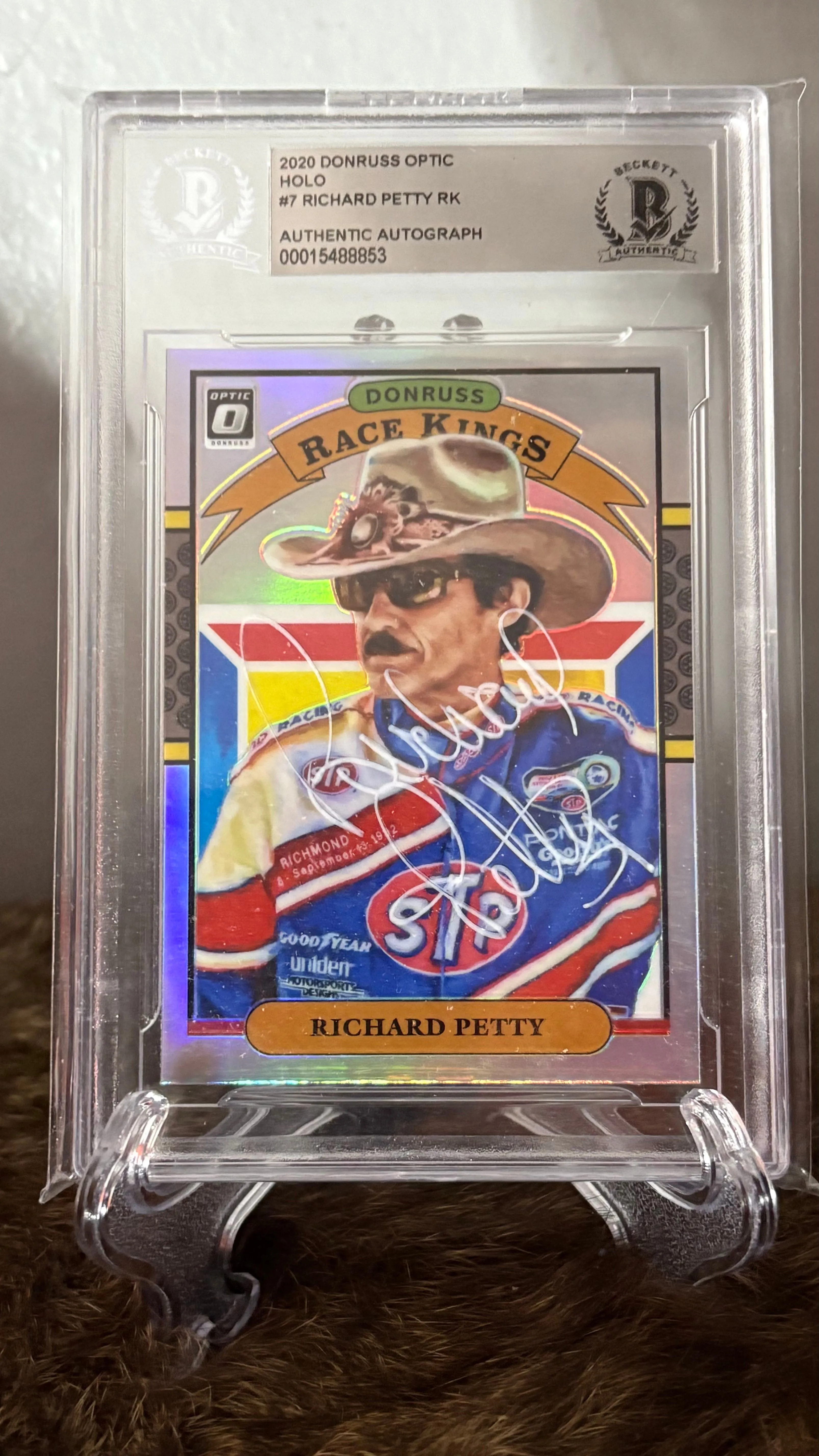 Product image for Richard Petty Beckett Authenticated Auto