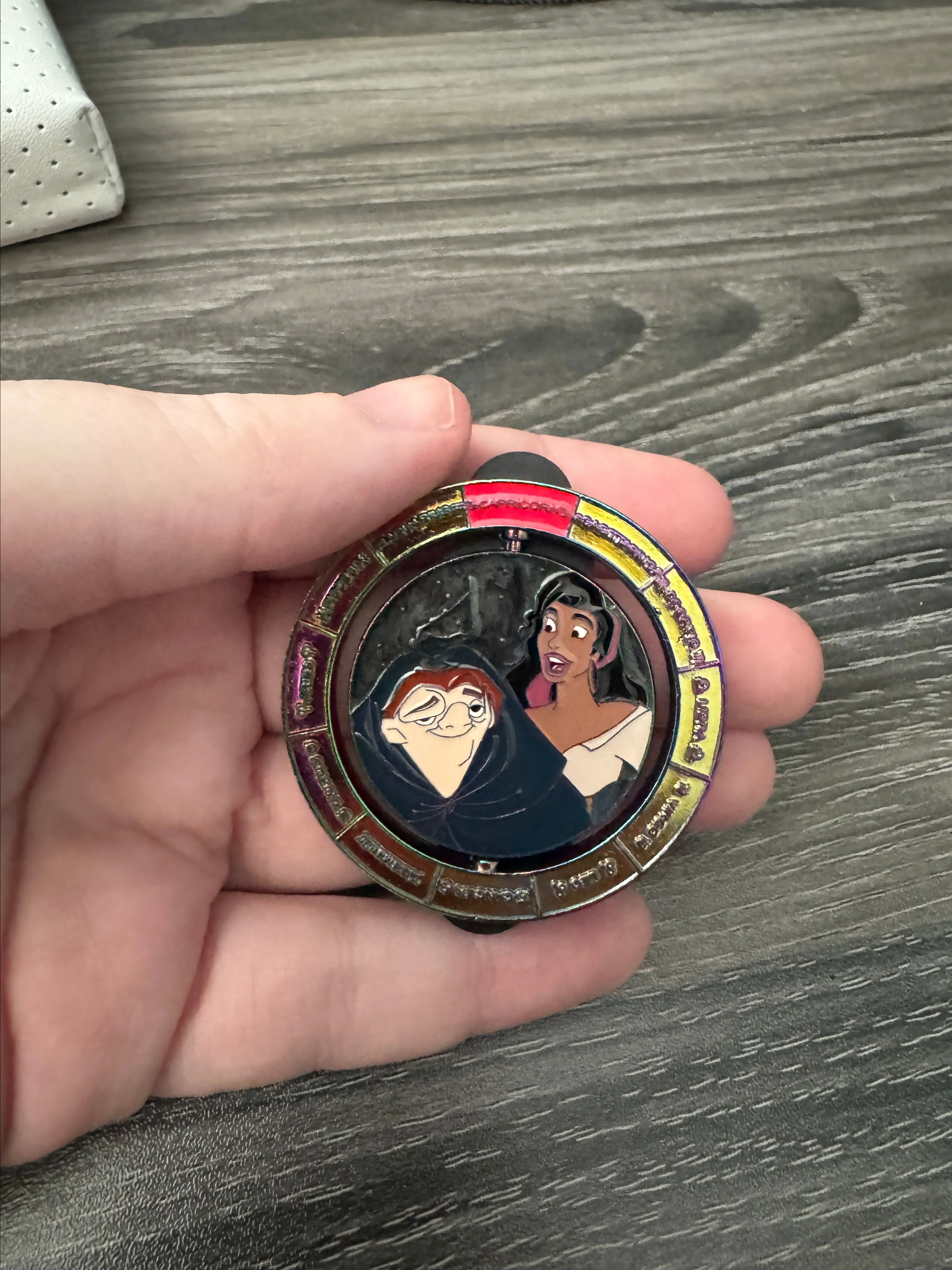 Product image for Quasimodo And Esmeralda Capricorn Zodiac Magic In The Stars Disney Pin