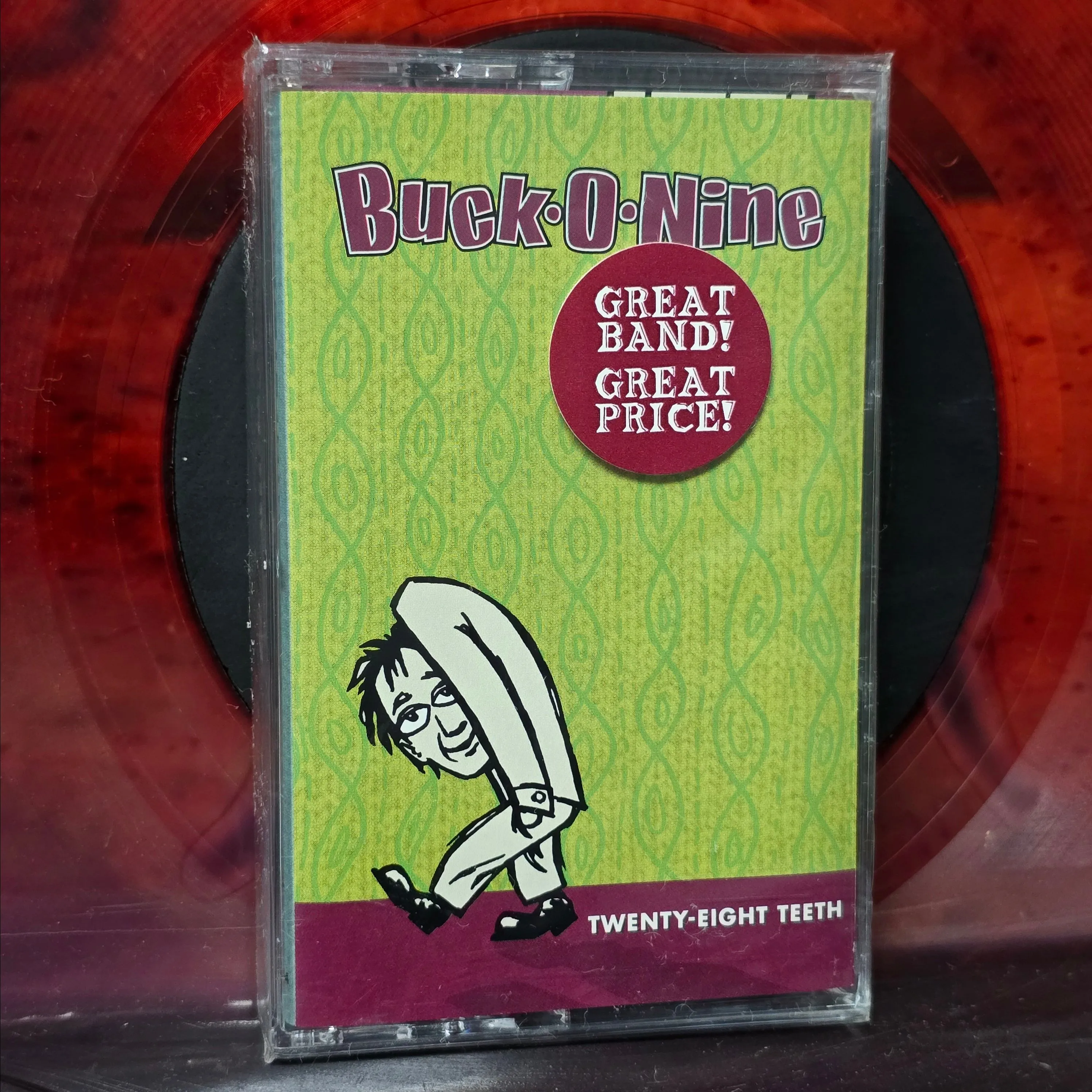 Product image for Buck-O-Nine: Twenty-Eight Teeth - Sealed Cassette Tape (T-10)