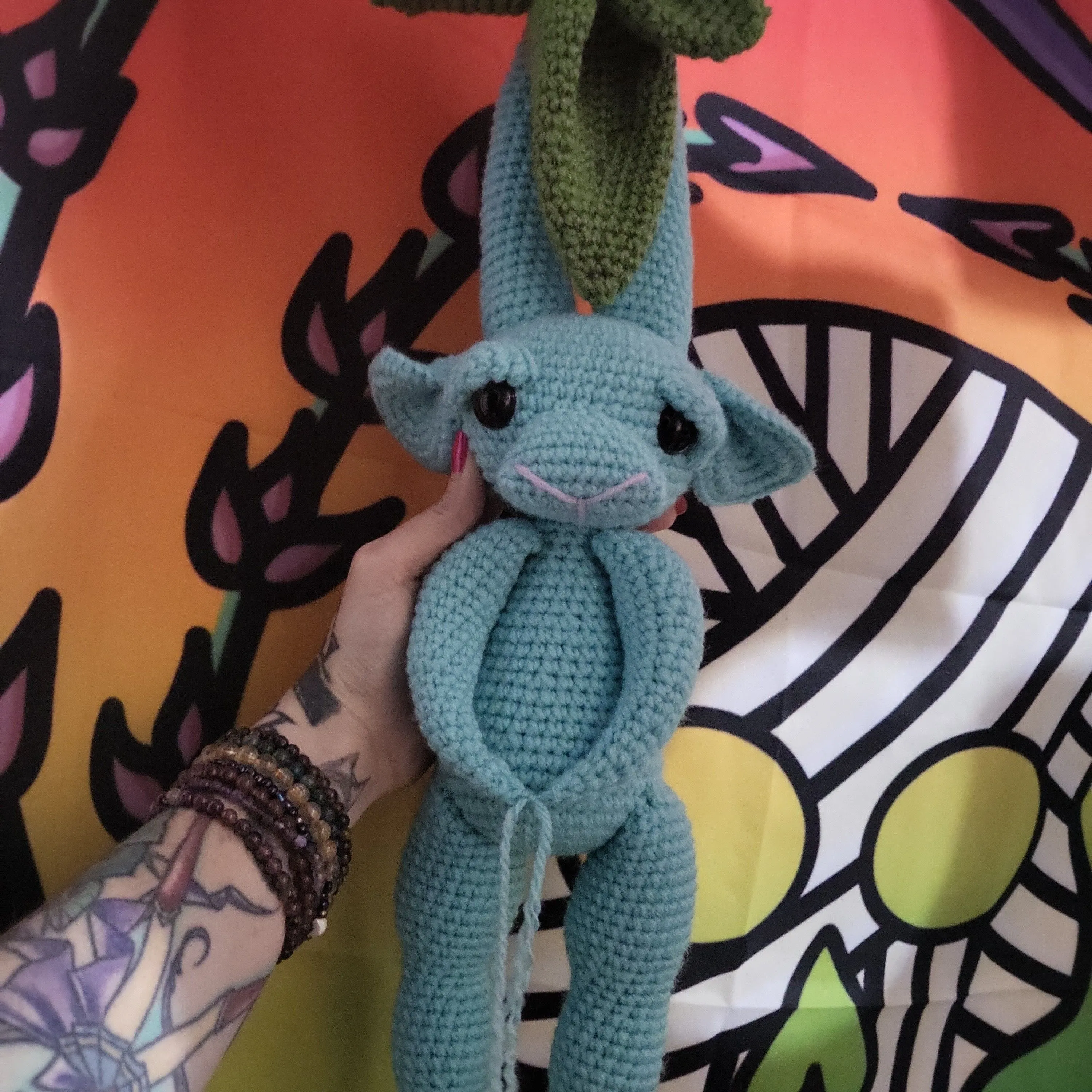Product image for DISCOUNTED XL mandrake Amigurumi Goat