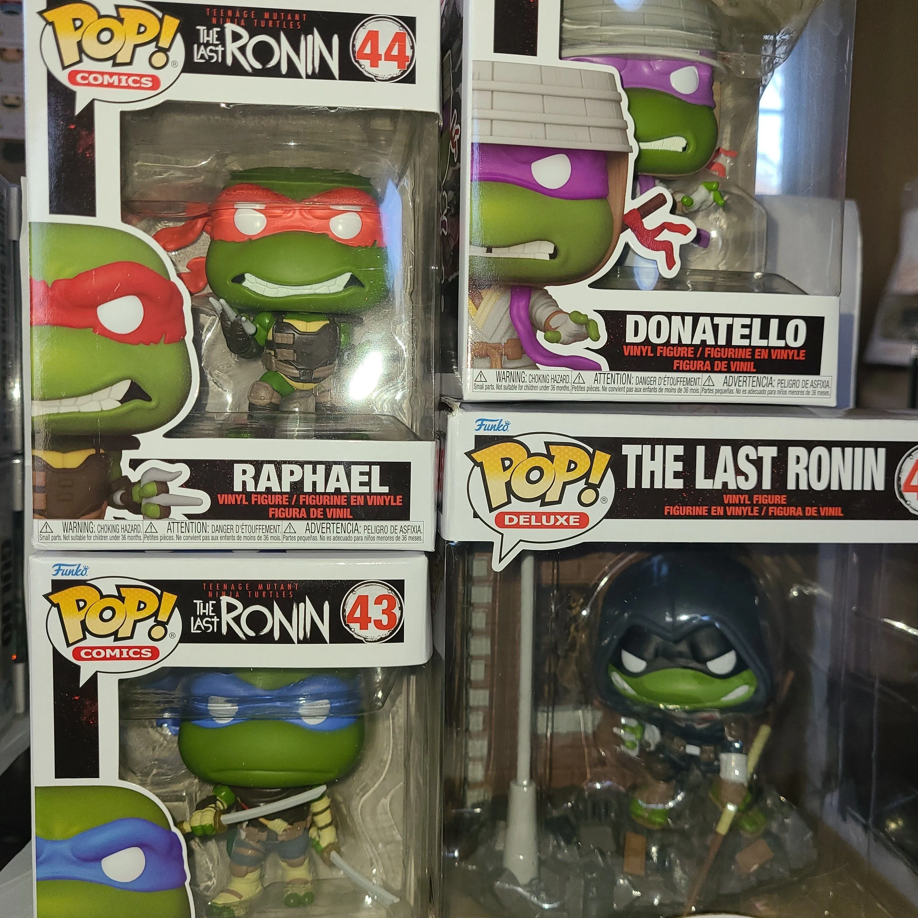 Product image for The Last Ronin Funko Pop 4 Pop Set 