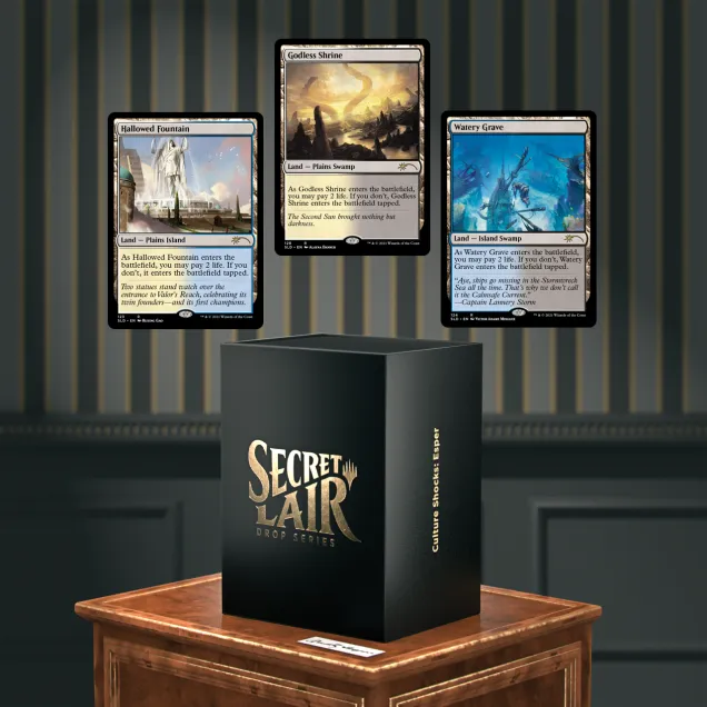 Product image for Secret Lair: Culture Shocks Esper Sealed Set