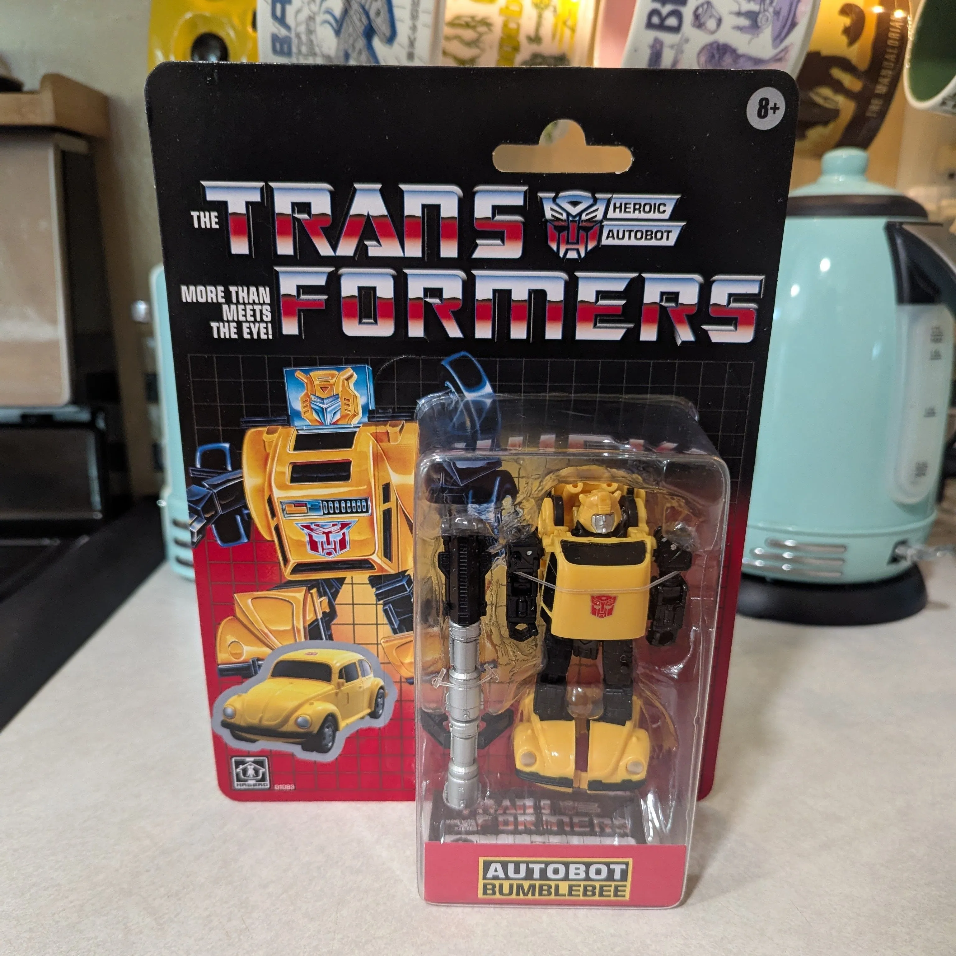 Product image for Hasbro Transformers Retro Vintage G1 Bumblebee 