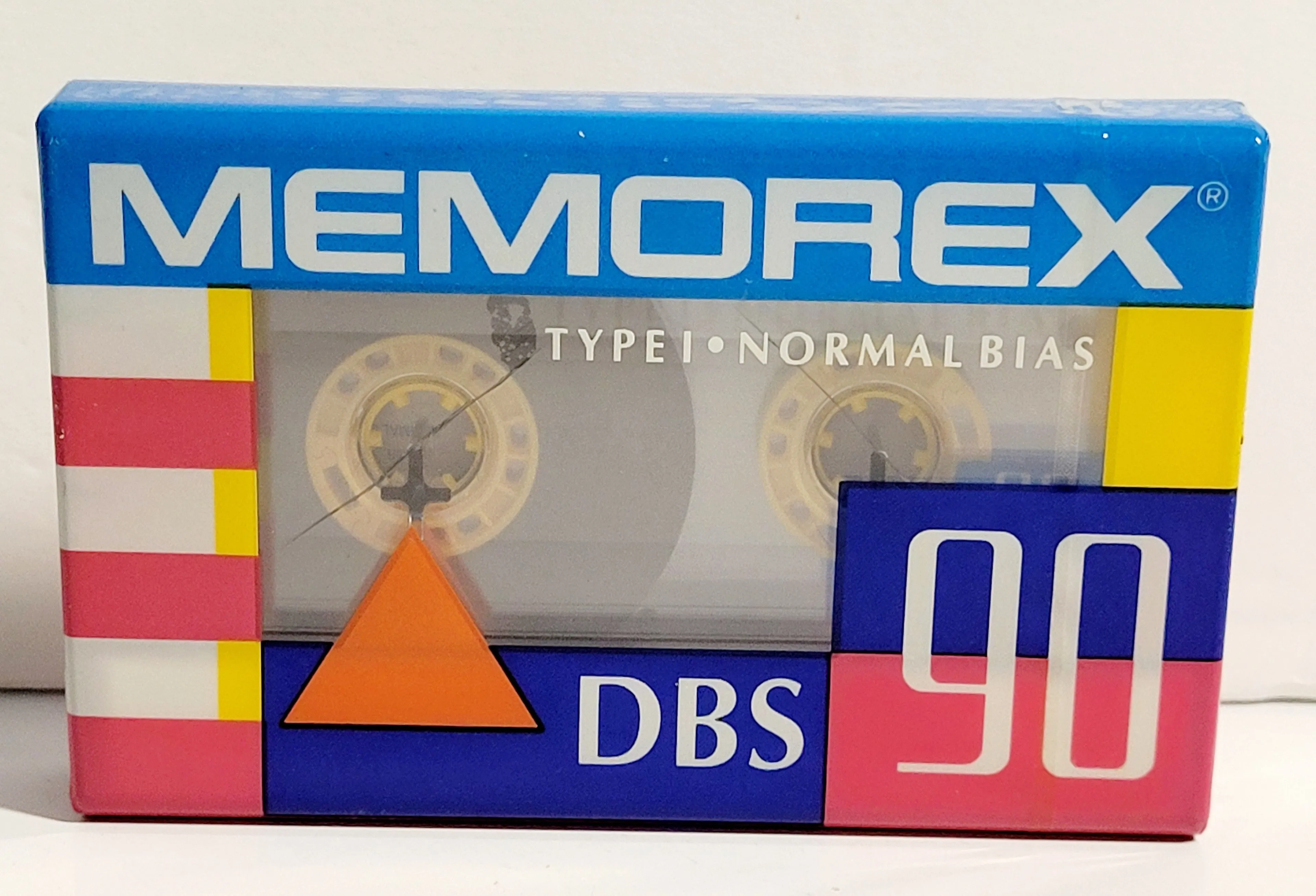 Product image for New Sealed Memorex DBS Type I Normal Bias 90 Minutes Quality Blank Cassette Tape. 
Type I Normal Bia