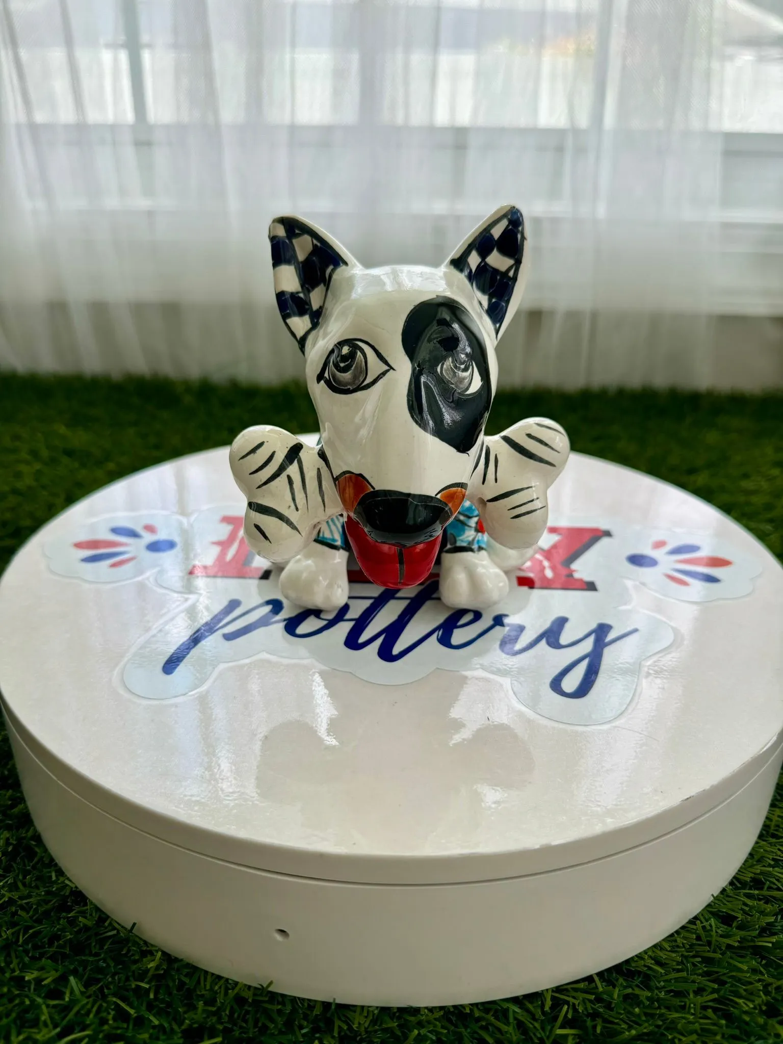 Product image for Bullterrier Dog Small Talavera