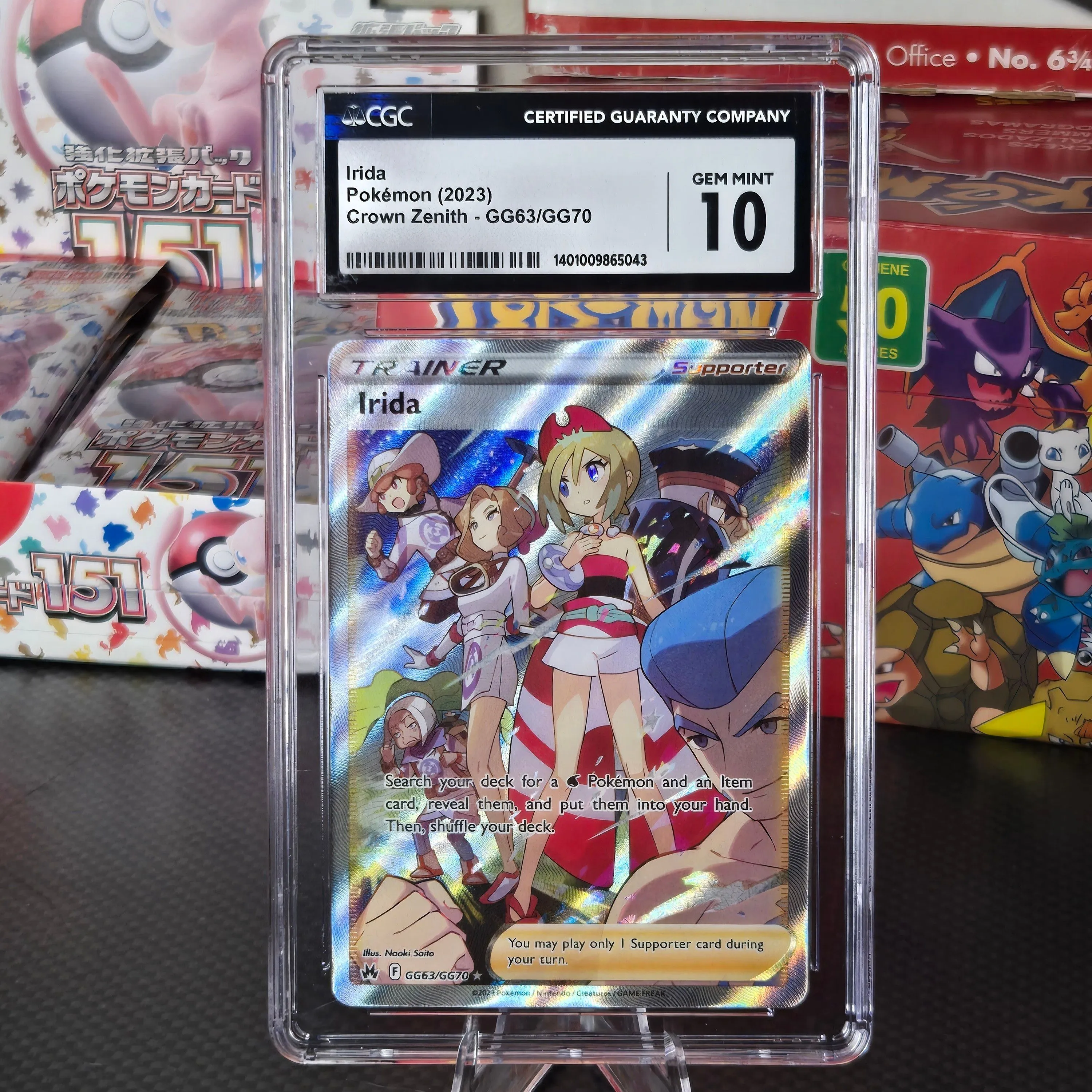 Product image for Irida Crown Zenith GG63/GG70 CGC 10