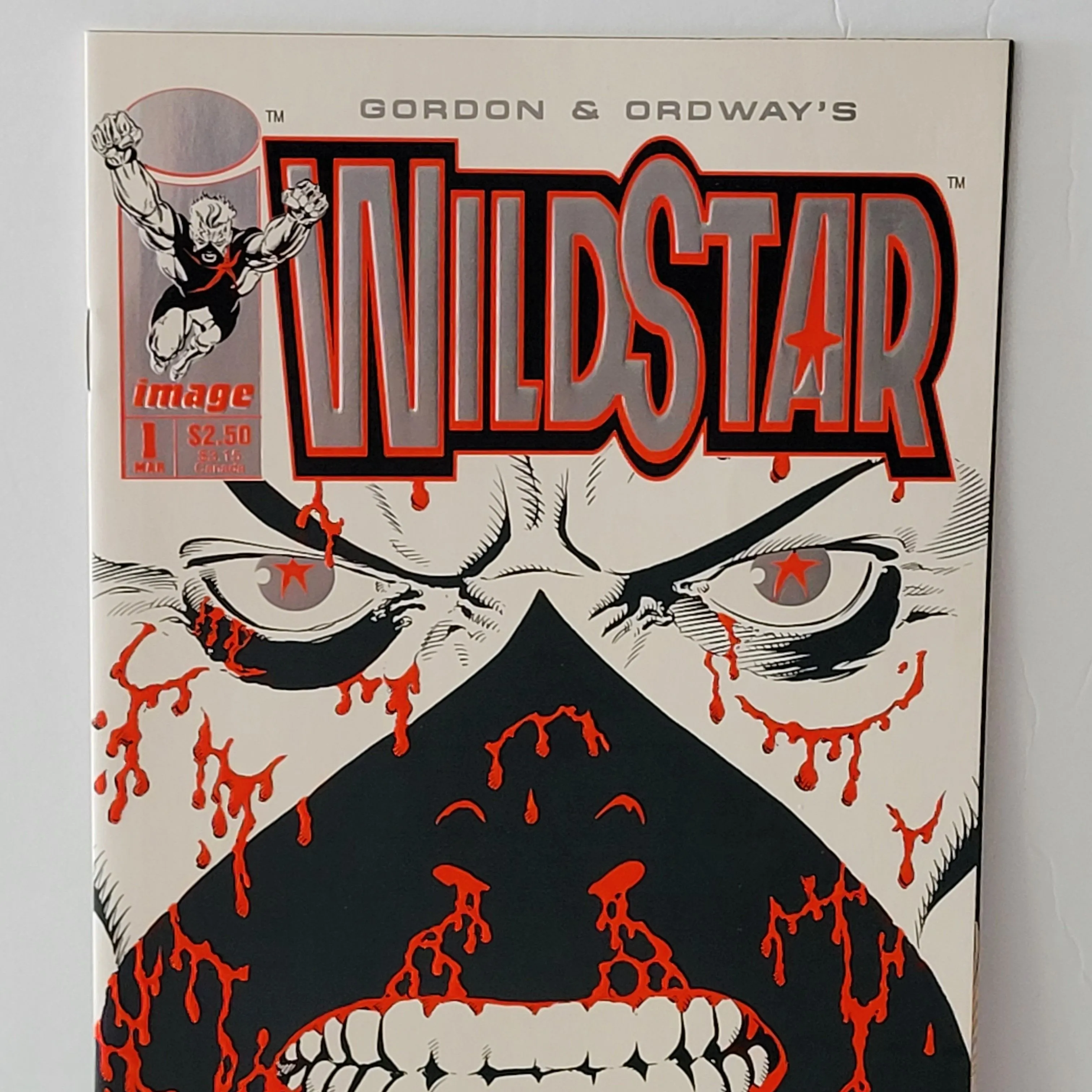 Product image for Vintage MAR 1993 Wildstar: Sky Zero #1 Image Comic Al Gordon Jerry Ordway 07/15. This vintage comic