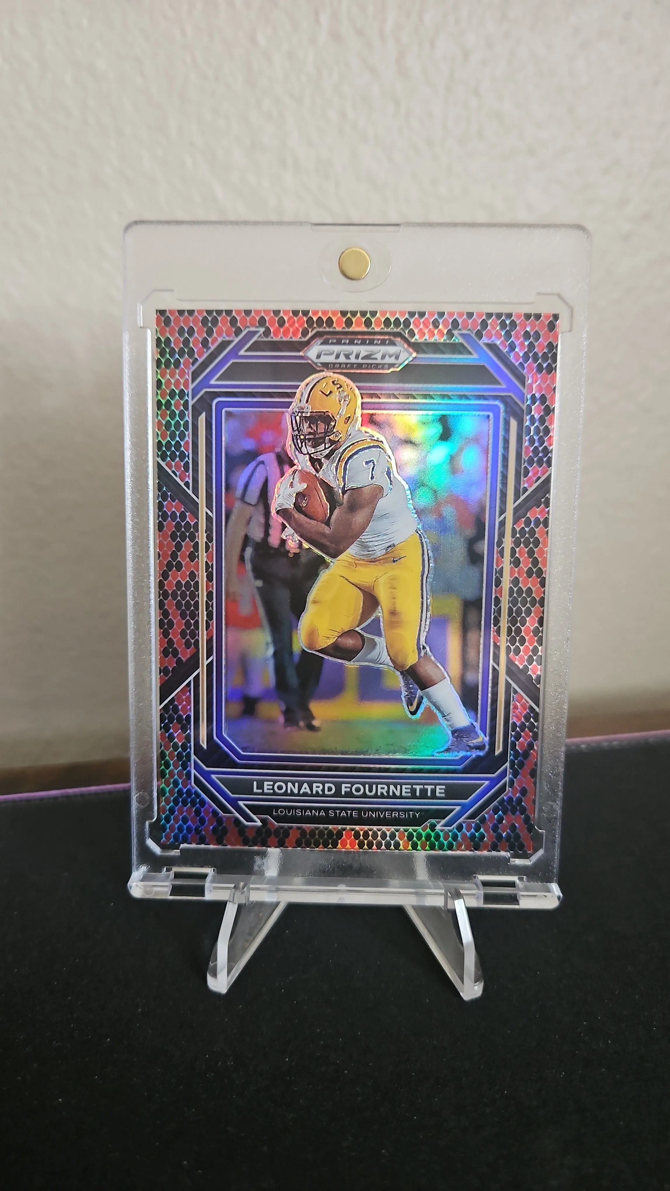 Product image for 2023 Prizm Draft Picks Leonard Fournette Snakeskin SSP LSU