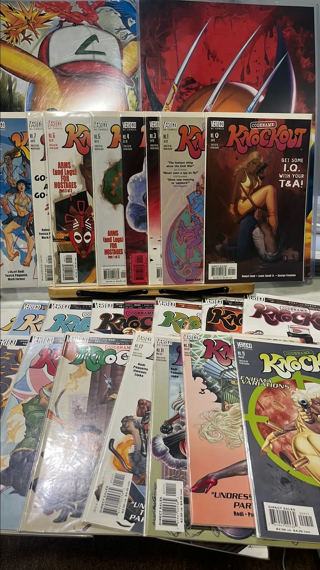 Product image for DC/Vertigo - Codename Knockout #0-23 missing 2 complete series only missing 2