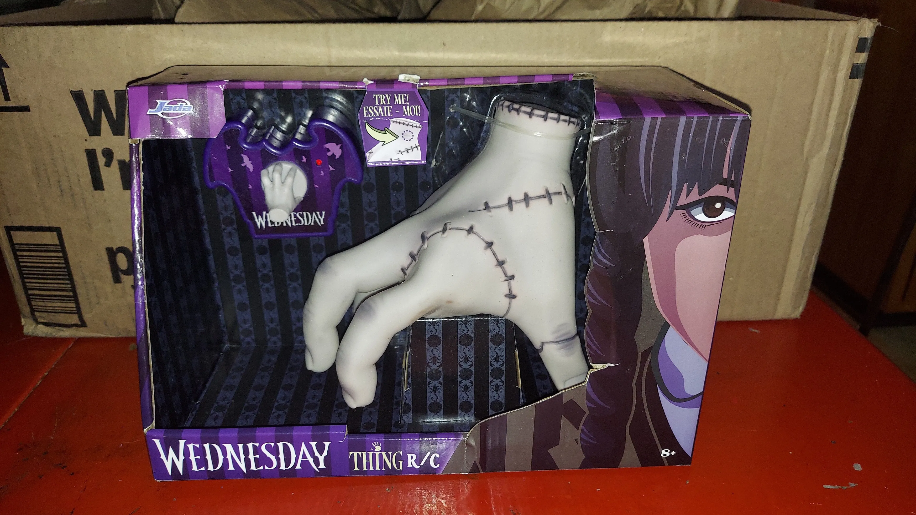 Product image for New Wednesday Addams Family THING Toy Hand REMOTE CONTROL HALLOWEEN 