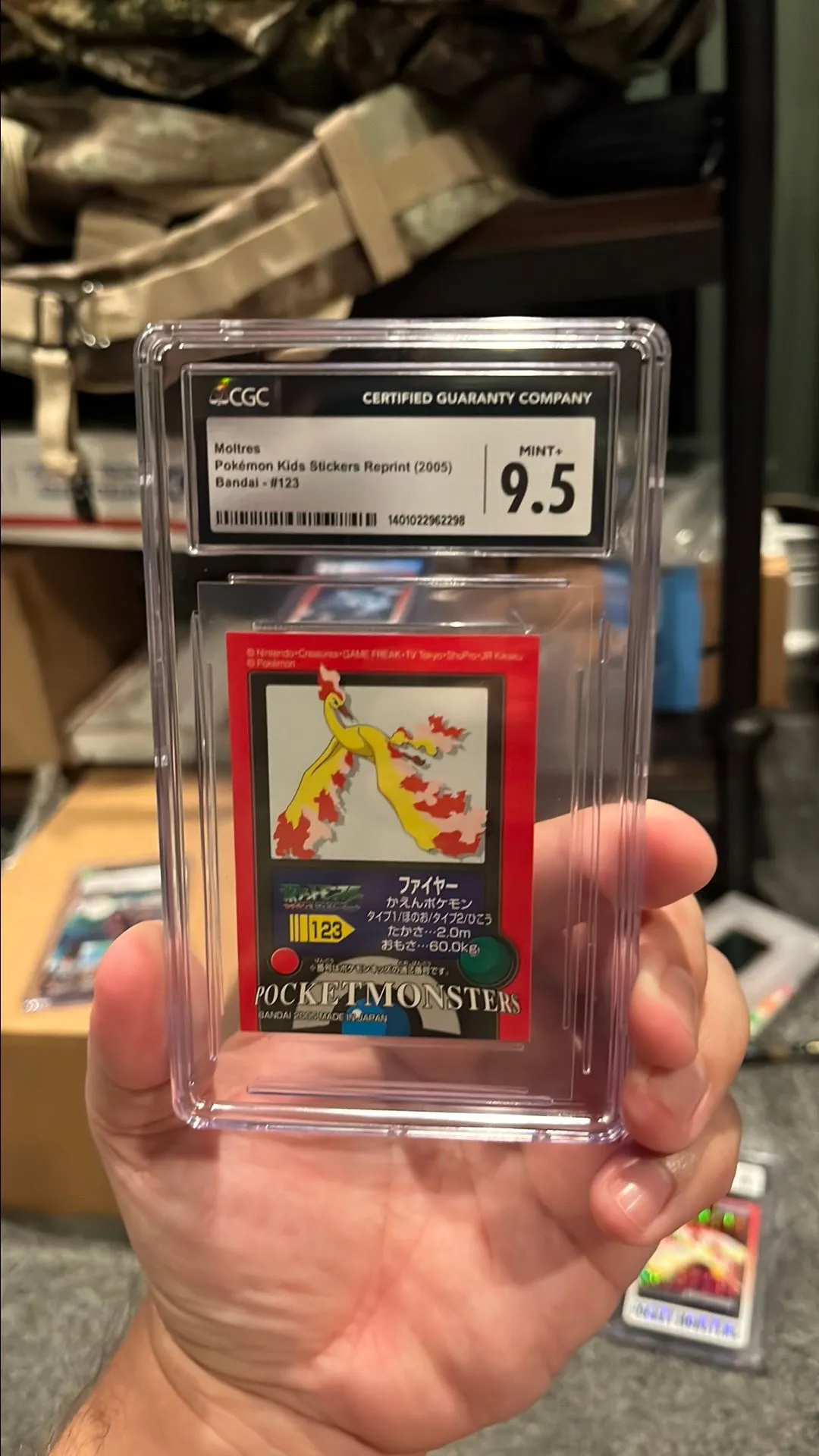 Product image for Moltres Bandai