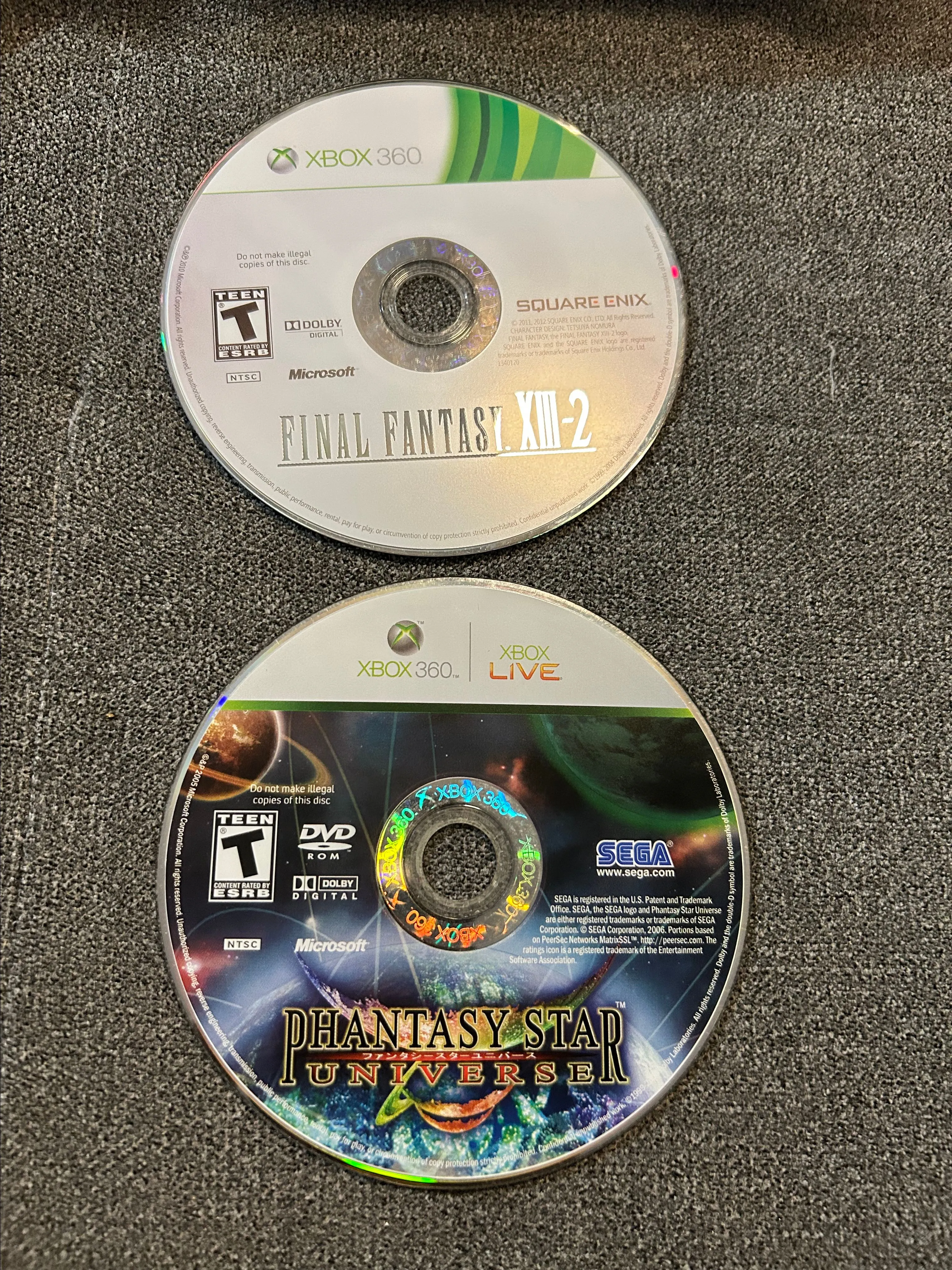 Product image for Final Fantasy XIII-2 & Phantasy Star Universe Xbox 360
