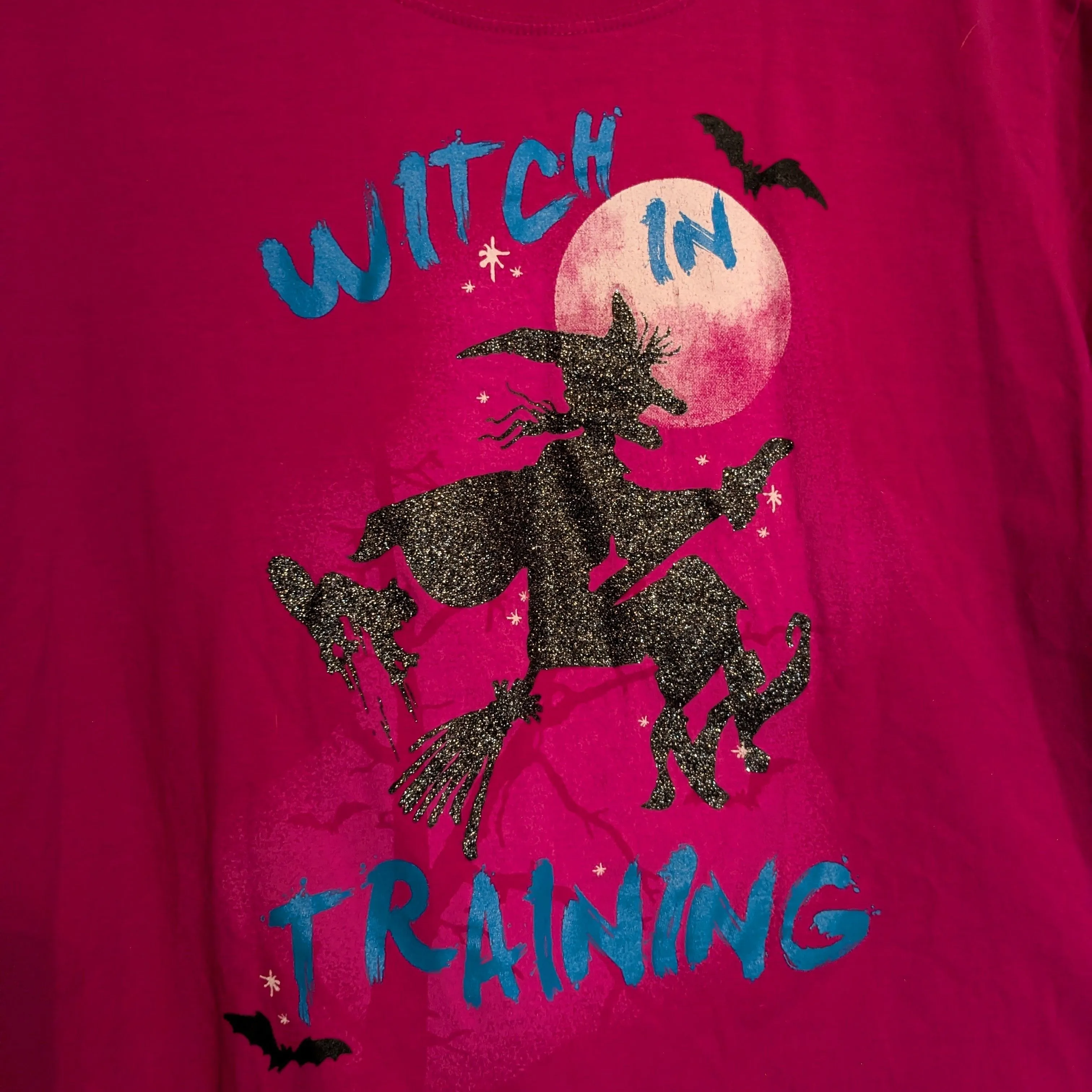 Product image for 4x t-shirt Witch in Training with Web of Life logo on back
