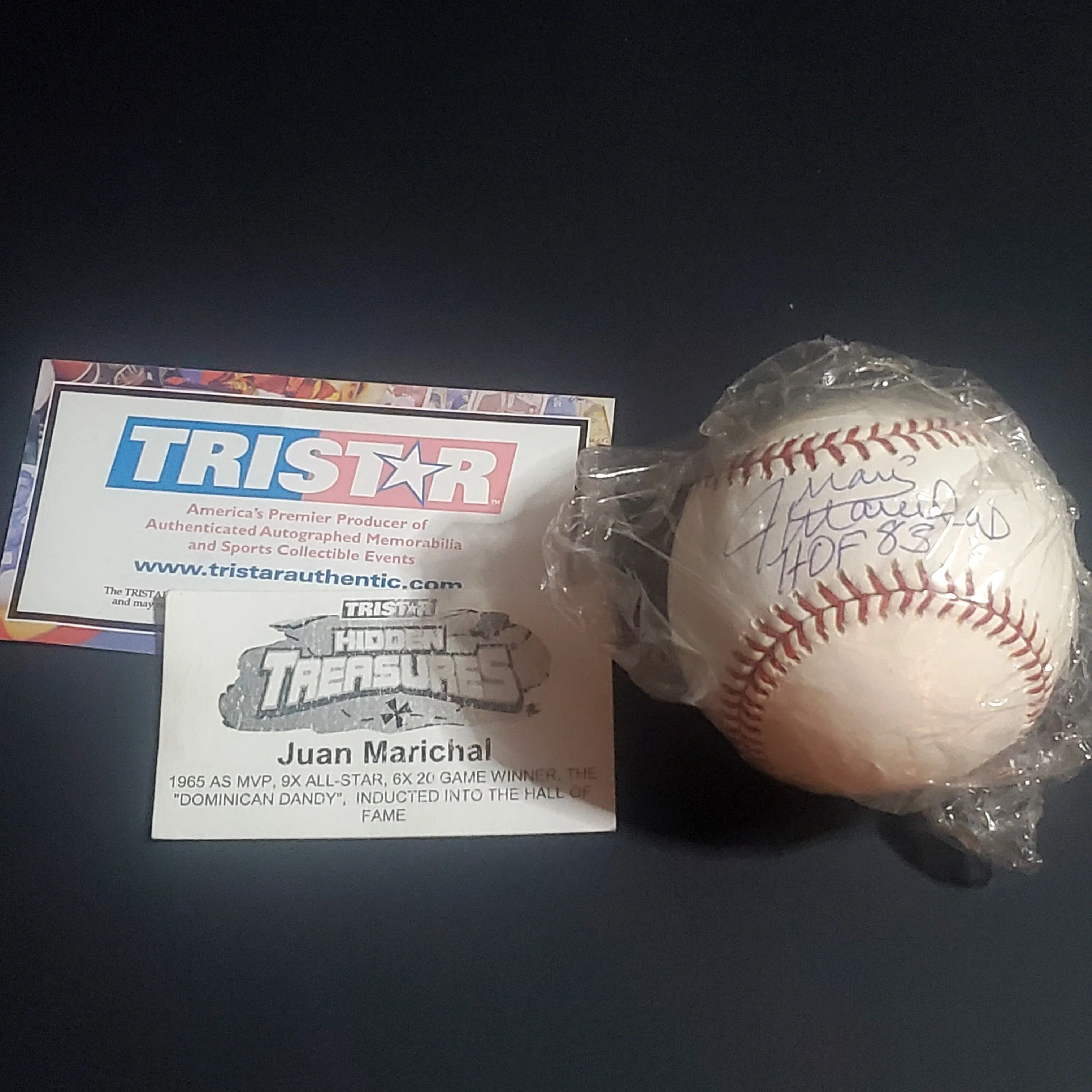 Product image for Juan Marichal Autographed Baseball