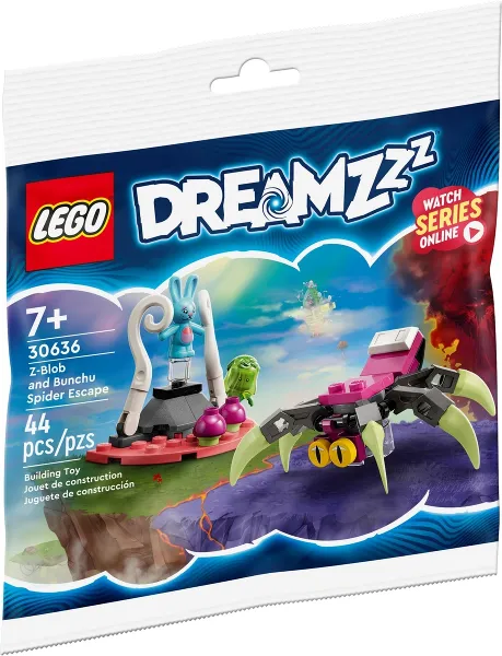 Product image for 30636 DREAMZzz Z-Blob and Bunchu Spider Escape polybag
