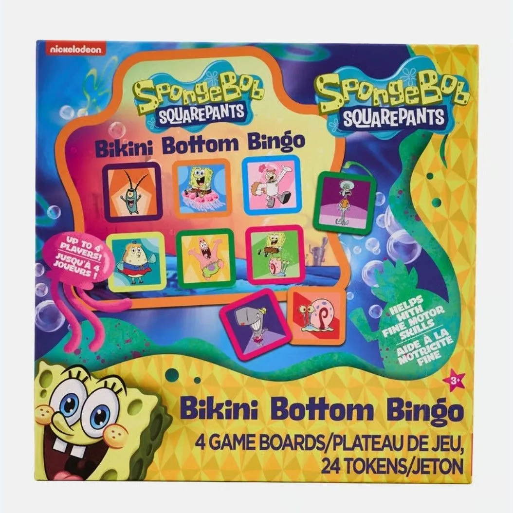 Product image for Nickelodeon Sponge Bob Bingo Game 