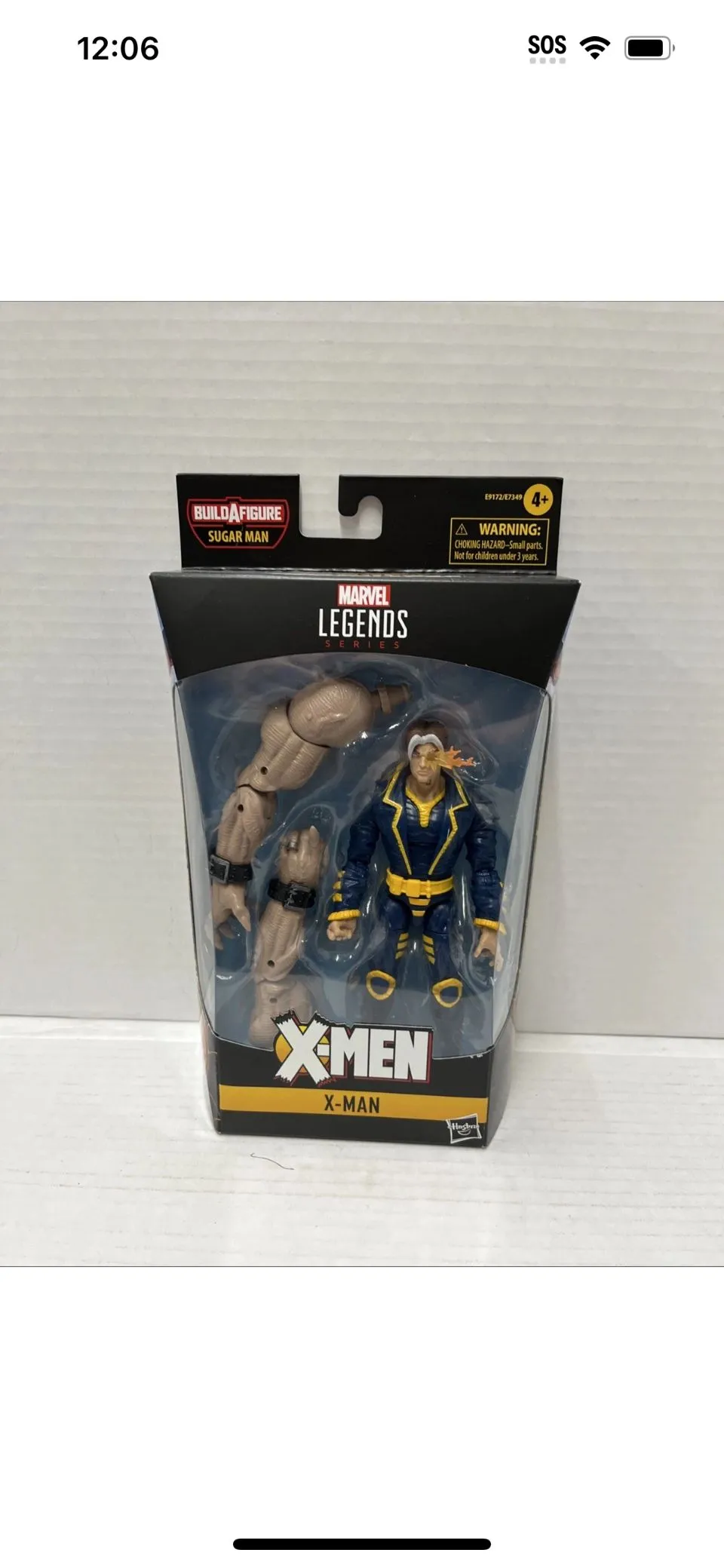 Product image for Marvel Legends: X-Men Age of Apocalypse - X-Man (Nate Grey) 6" Action Figure BAF