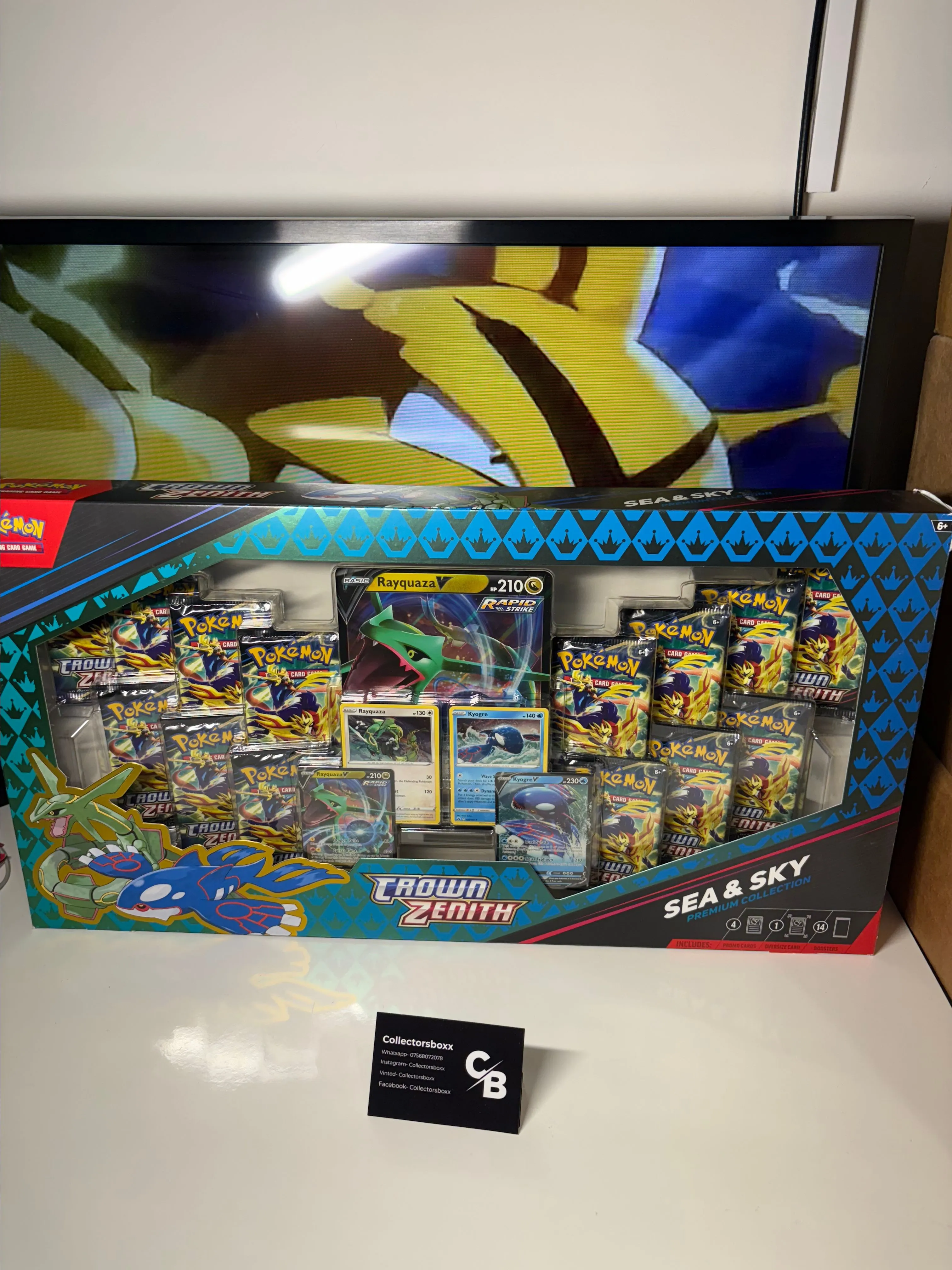 pokmon crown zenith sea and sky collection box  Whatnot: Shop, Sell,  Connect