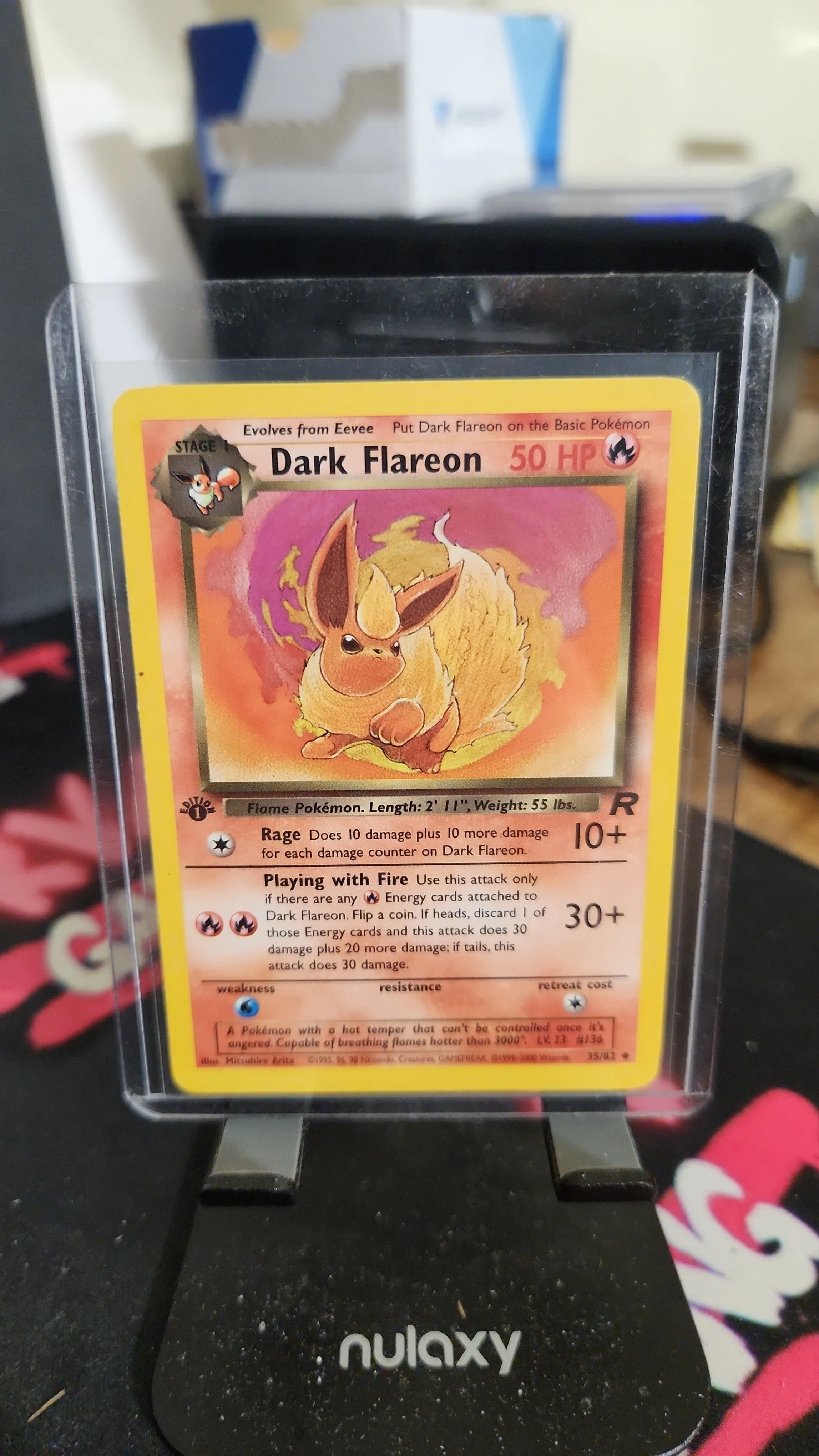 1st Edition Dark Flareon - Pokemon 2000 Rocket #35 LP  Whatnot: Shop,  Sell, Connect