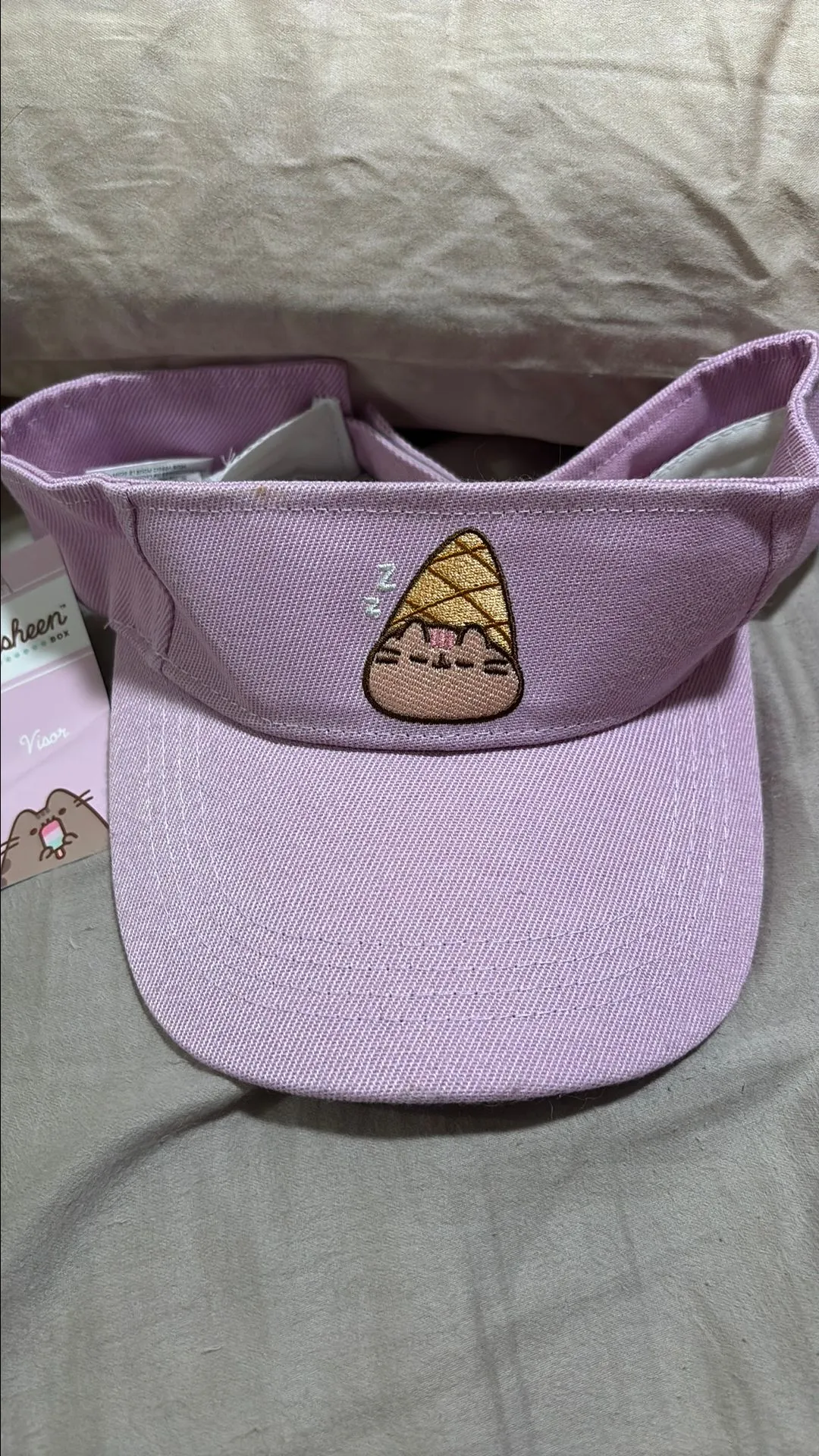 Product image for Pusheen ice cream sun visor hat