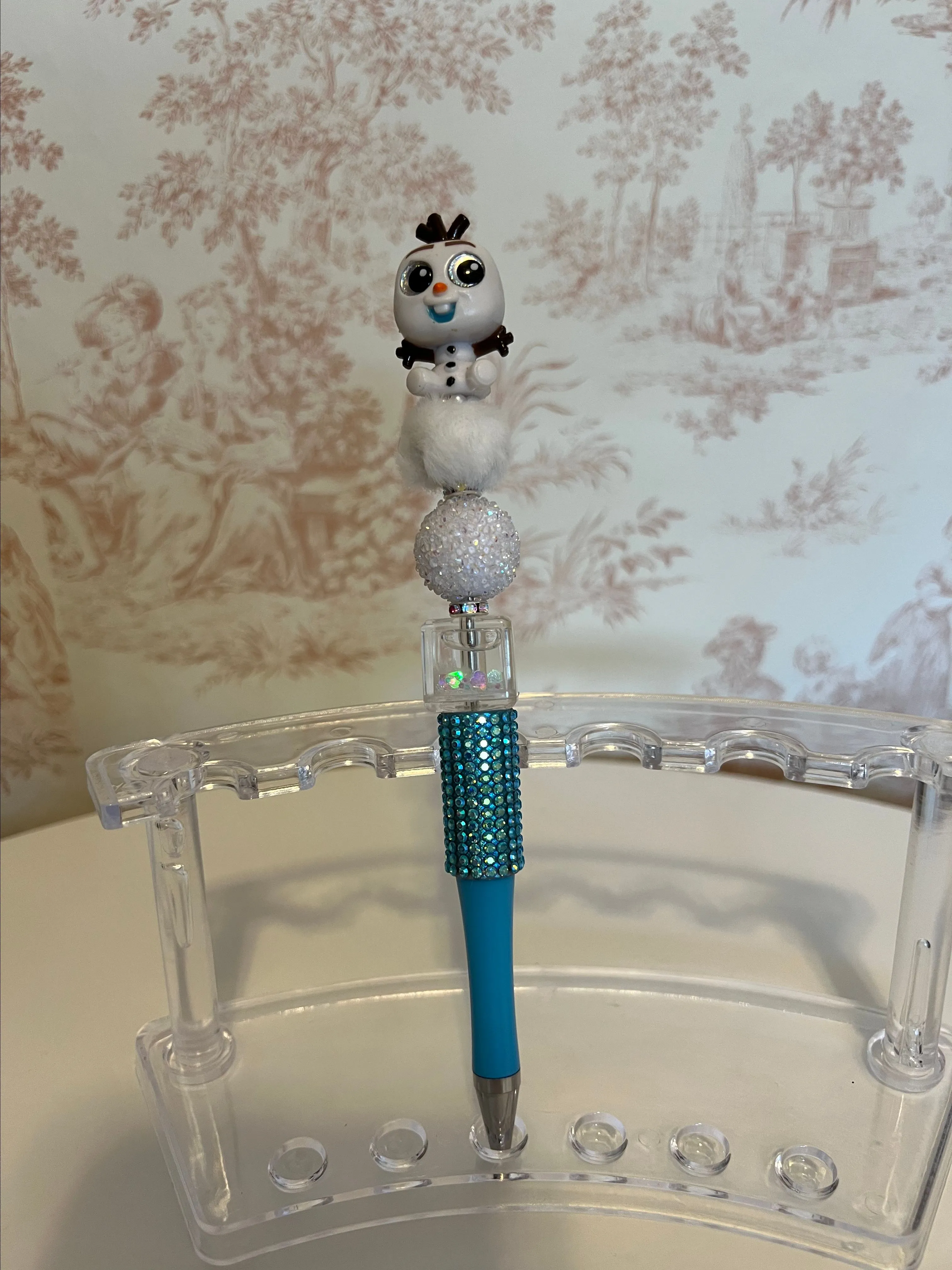 Product image for • Olaf Ice Cube Beaded Pen